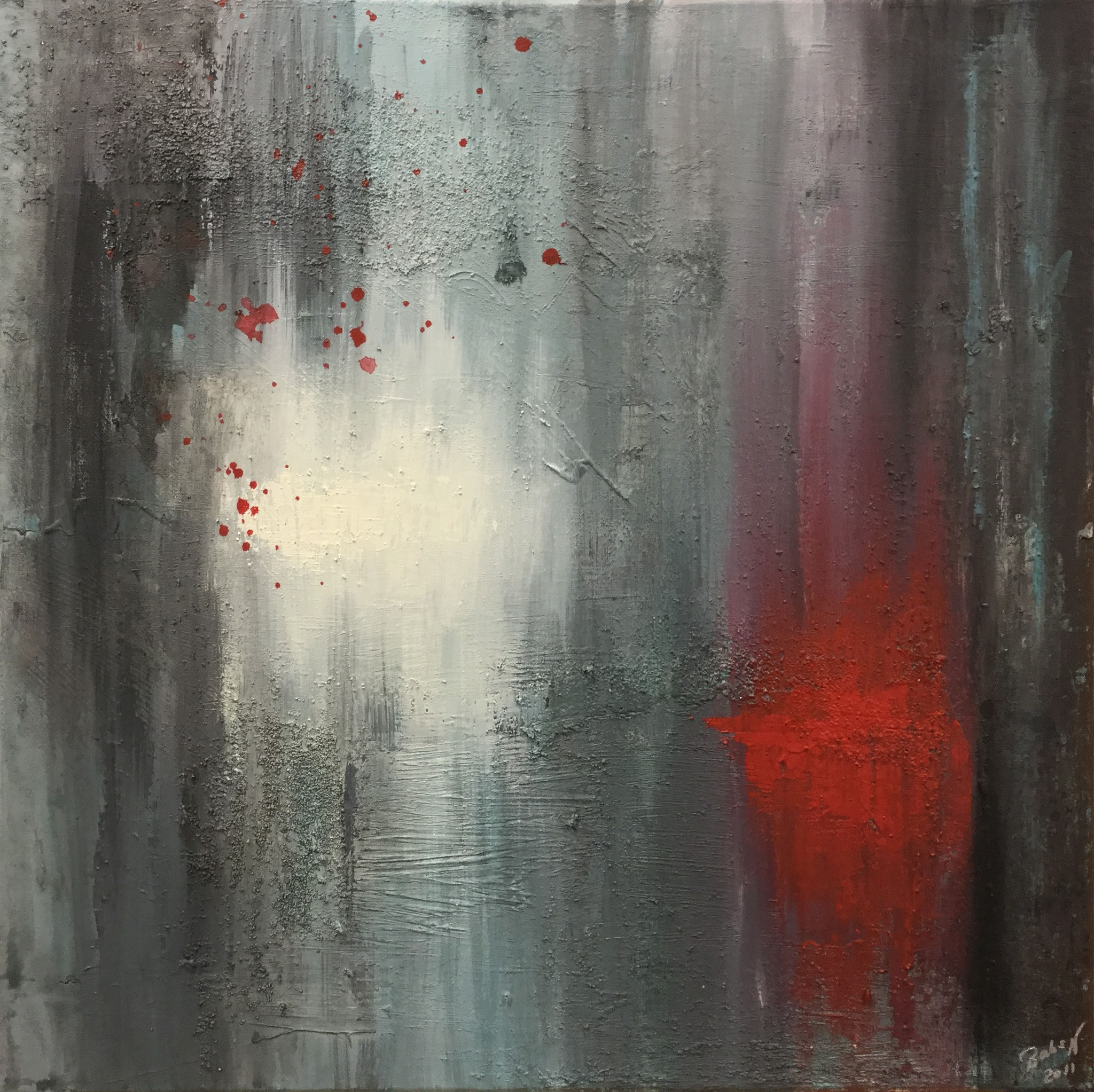 lights in the dark - 60x60 cm - sold