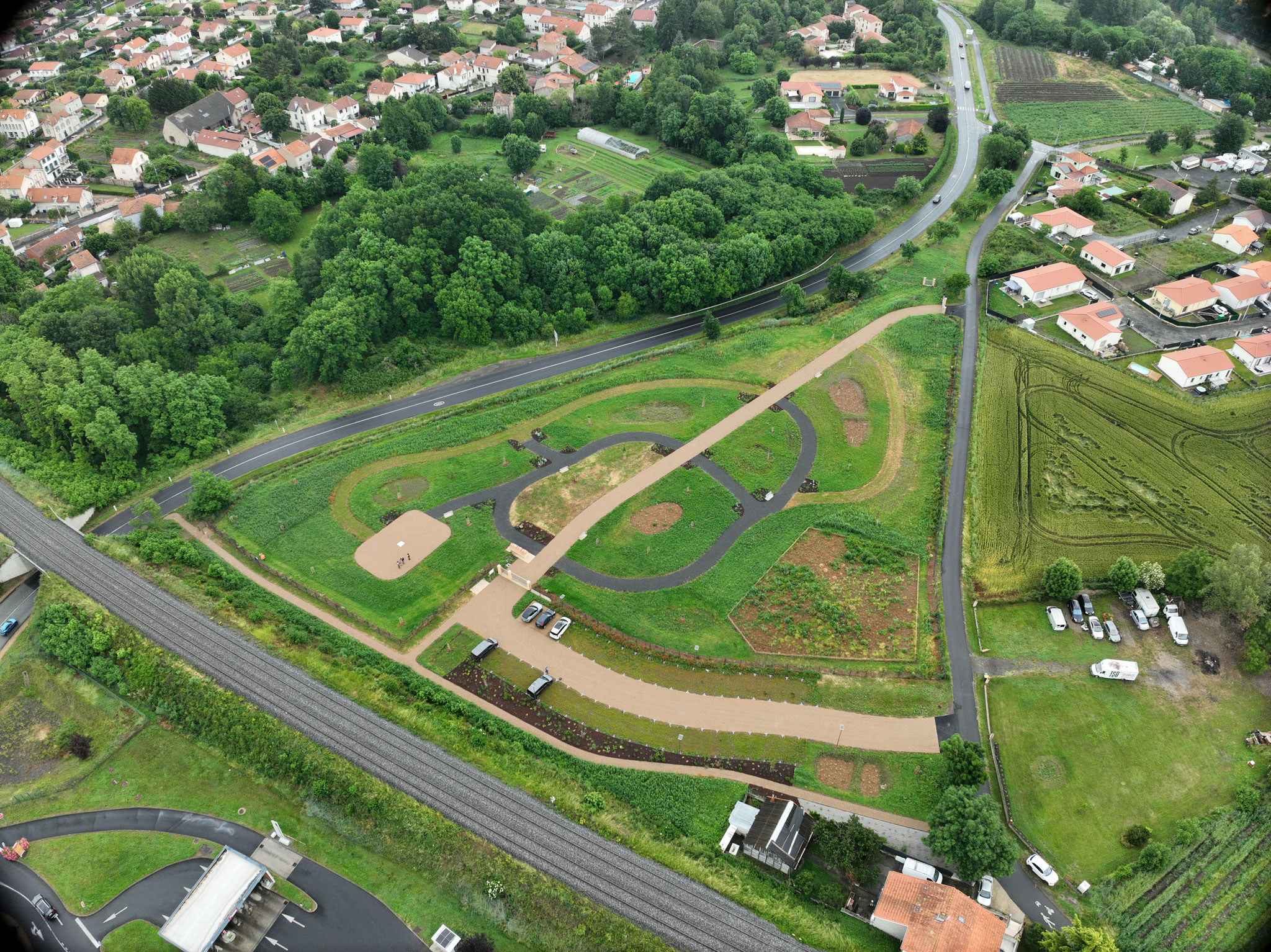 Les Martres de Veyre - cimetière paysager