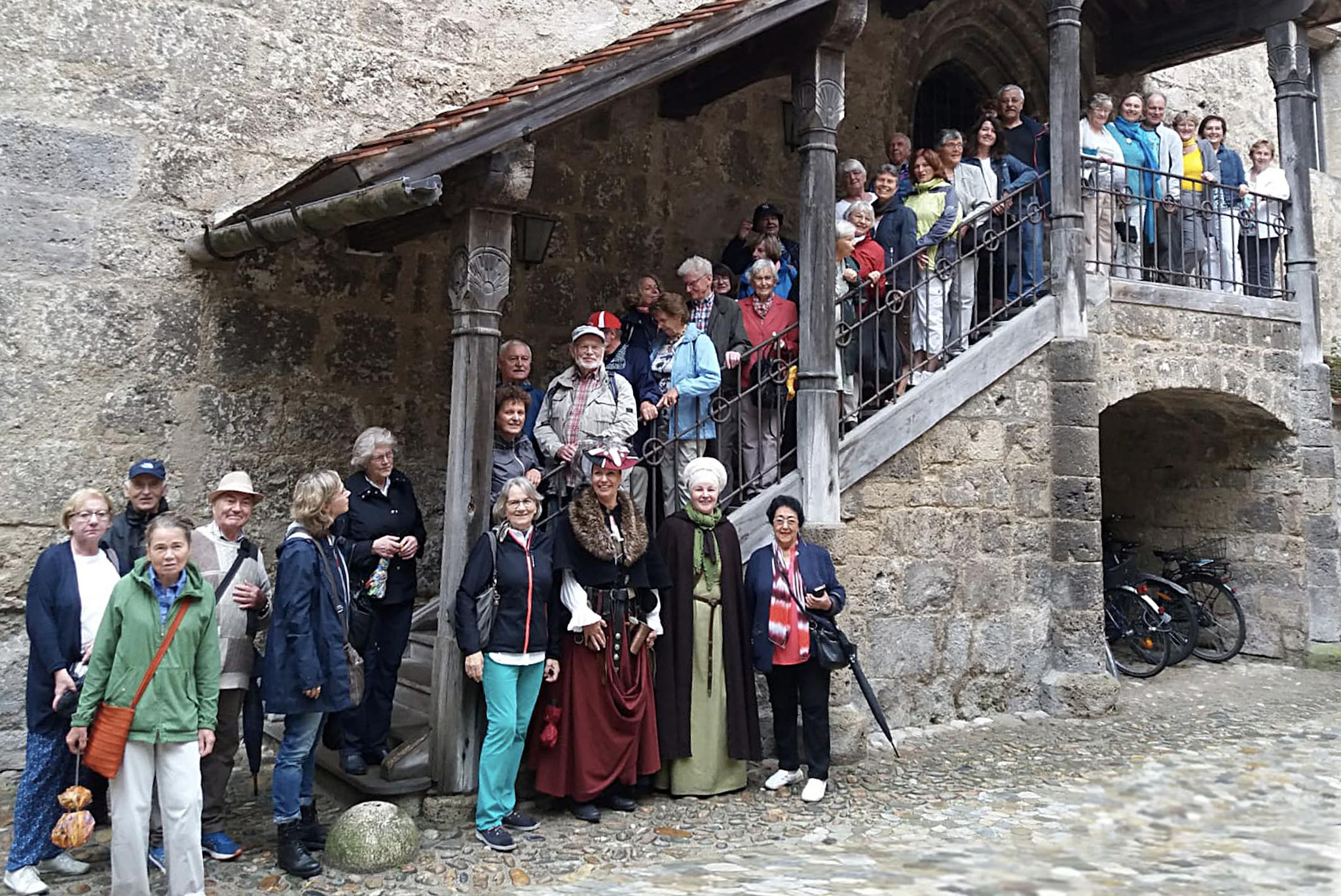 21.07.2019 - beim Chorausflug in Burghausen