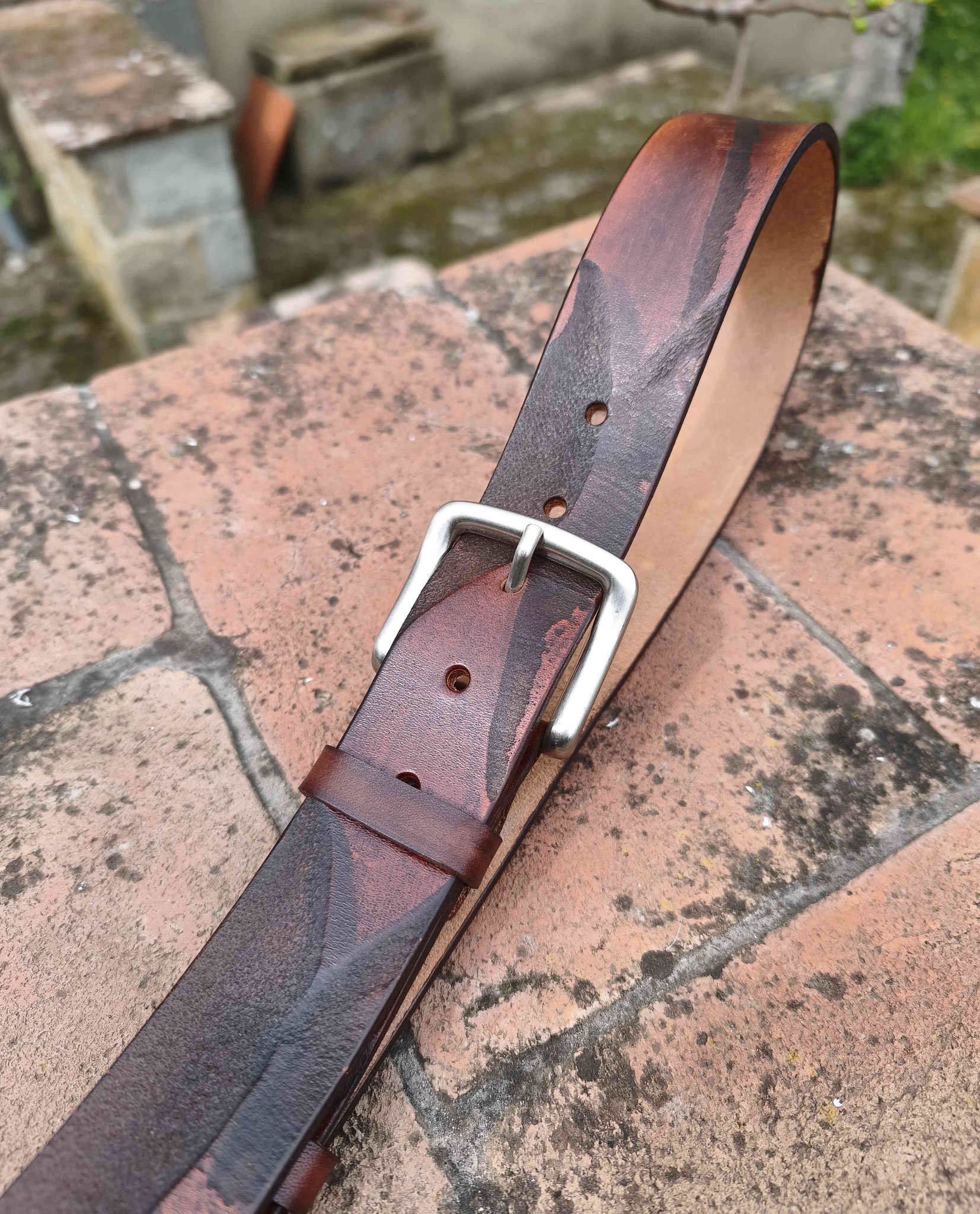 cintura marrone scuro