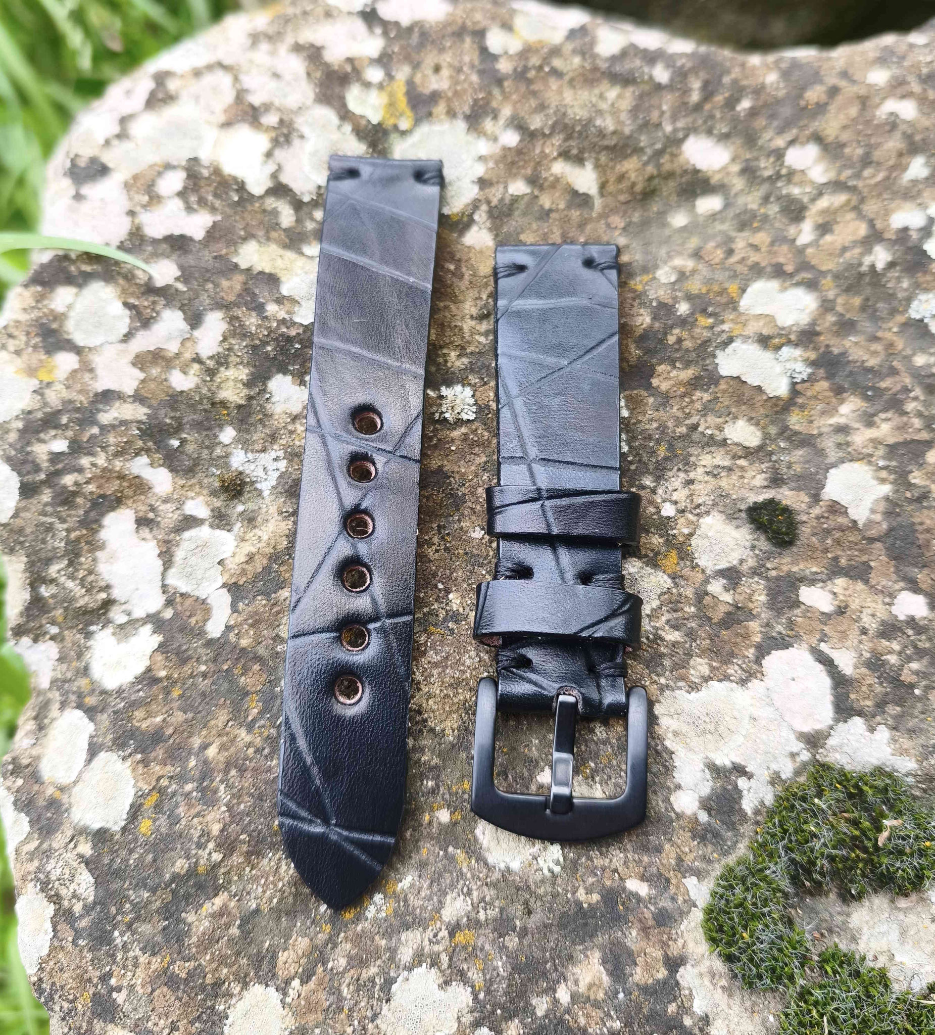 cinturino in pelle nero