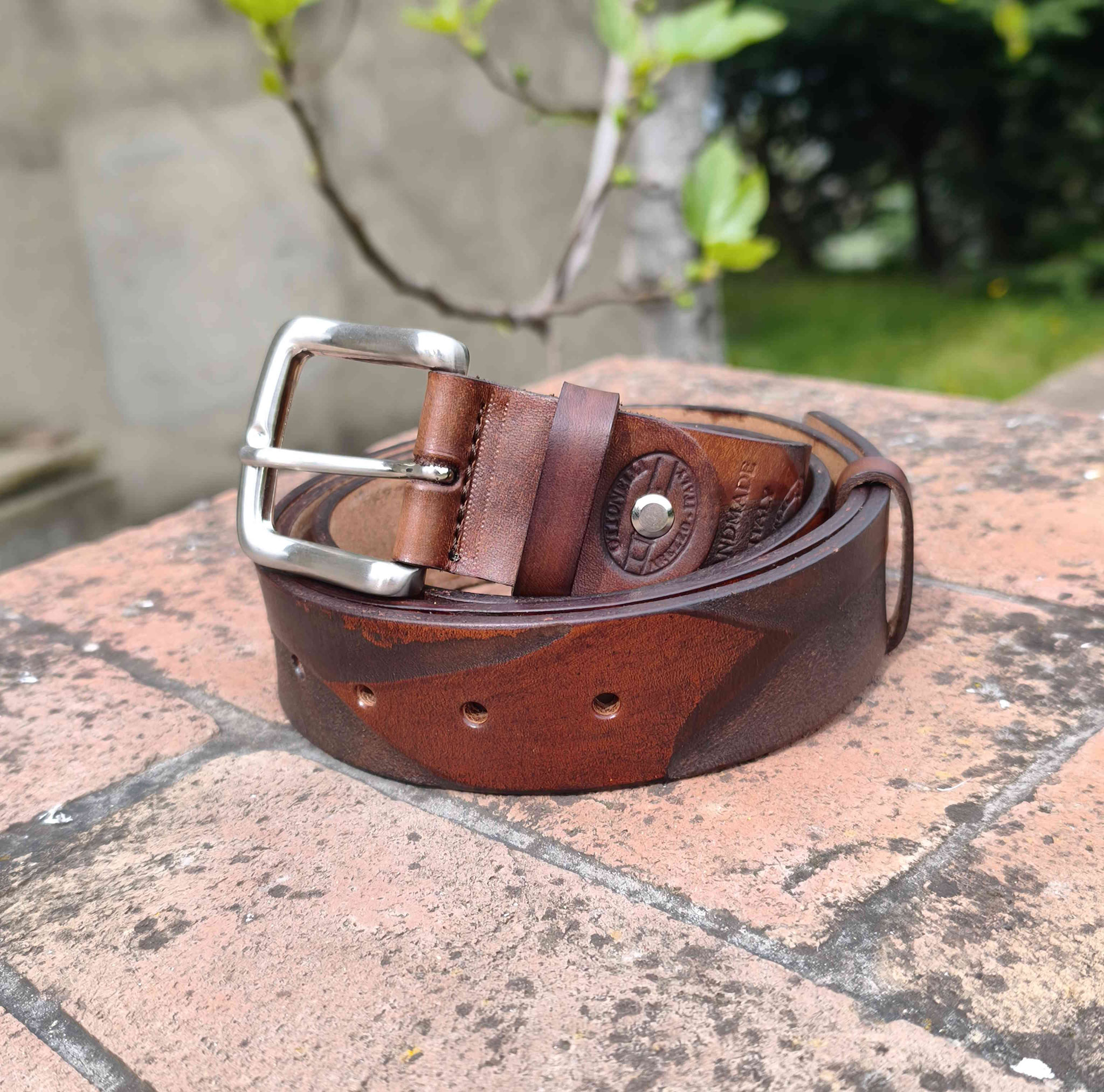 cintura marrone scuro