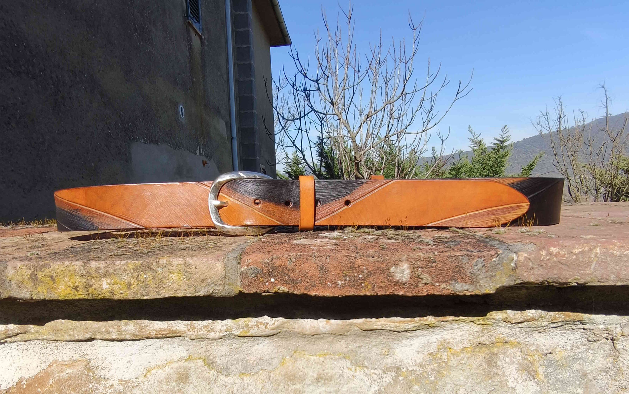 cintura marrone scuro/chiaro