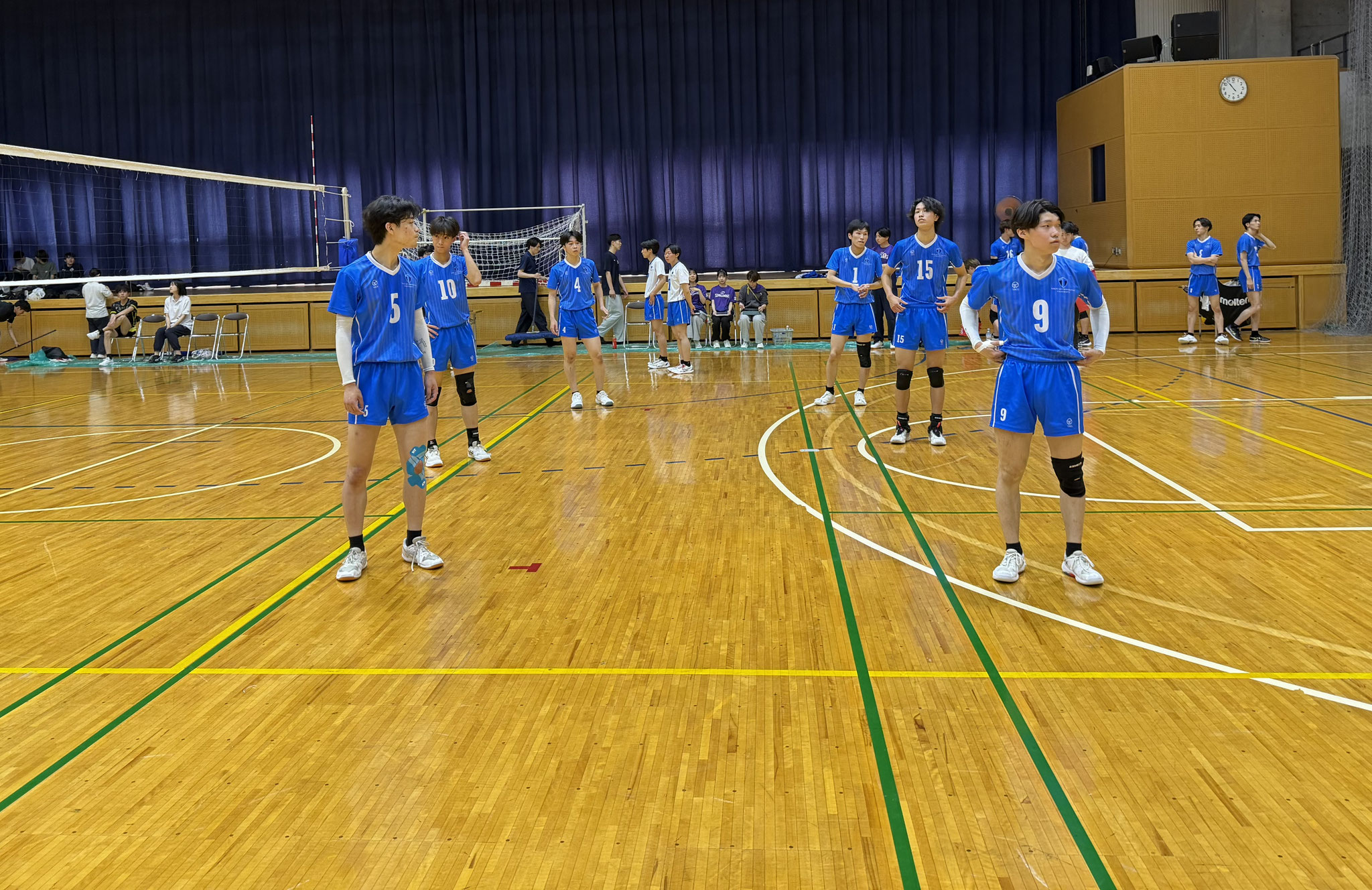 第二セットはなんとしても取る！