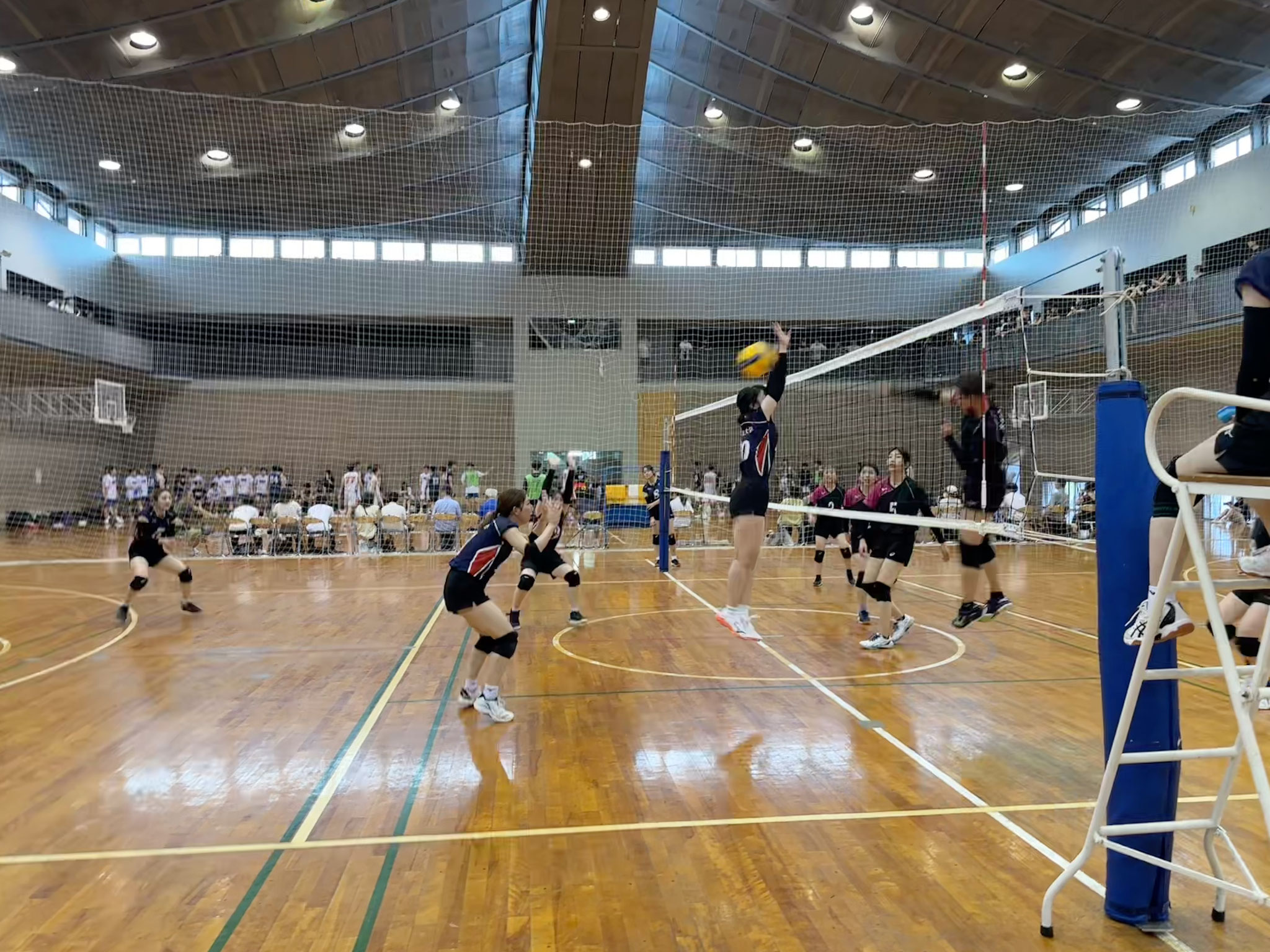 2年生岩崎さん（１０）のブロック