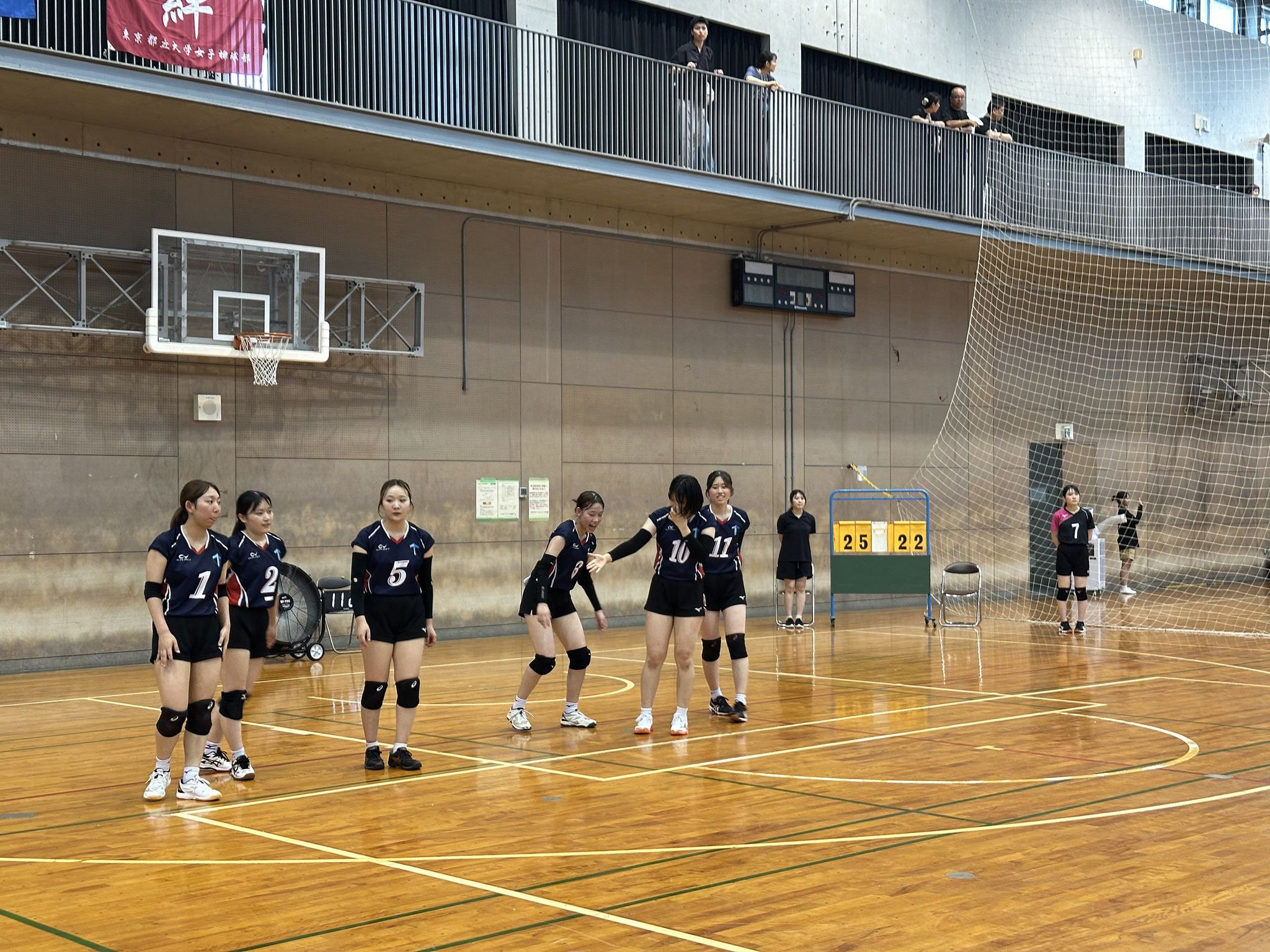 鈴木（１）、佐古（２）、猪狩（５）、小島（６）、岩崎（１０）、杉生（１１）