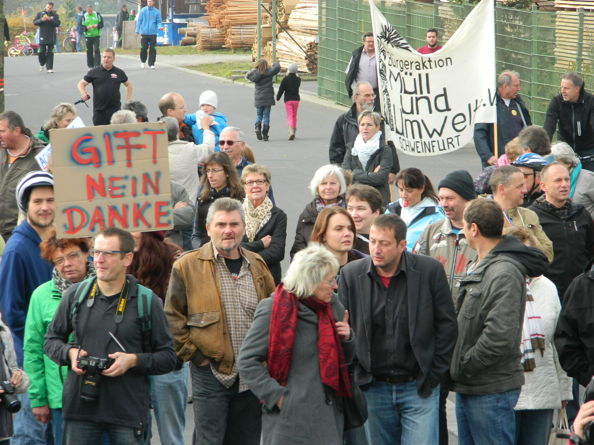 24. ‎Oktober ‎2012 Veranstaltung zu Loacker in Wonfurt; Foto: Privat