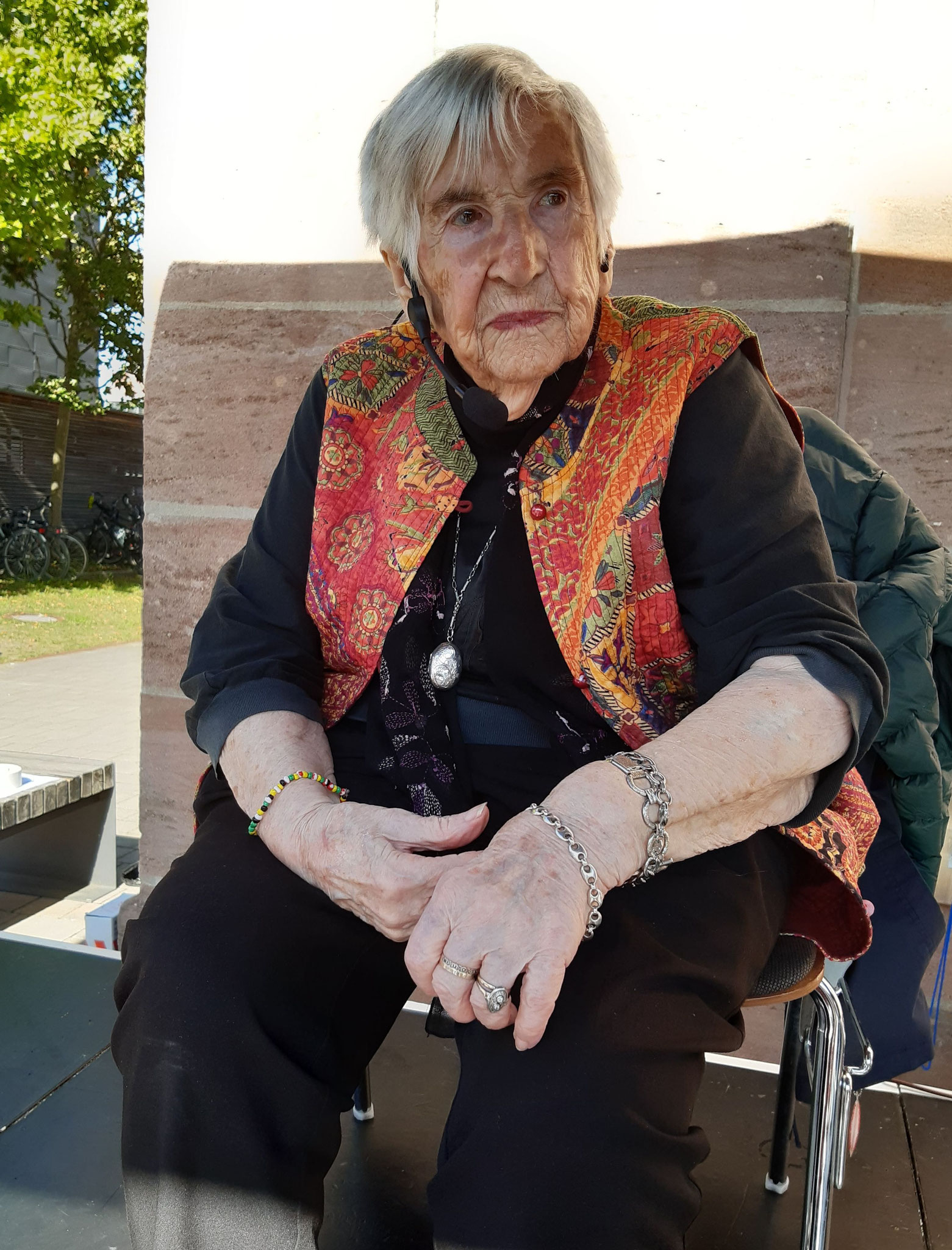 20.09.2020 Andenken an Esther Bejarano (Überlebende des KZ Auschwitz); Foto: Privat