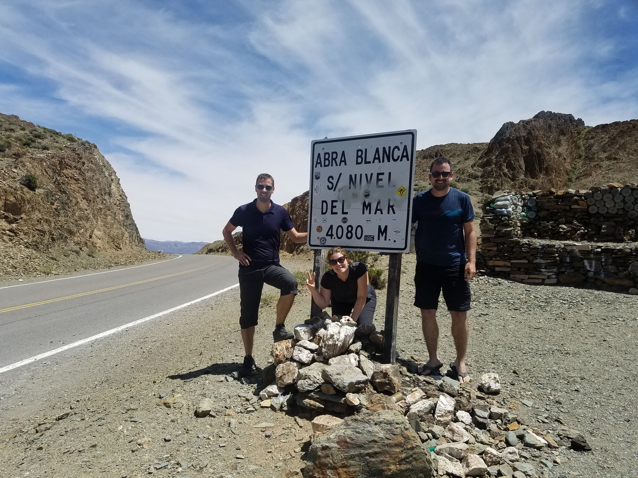 Abra Blanca auf 4080 Meter ü.M.