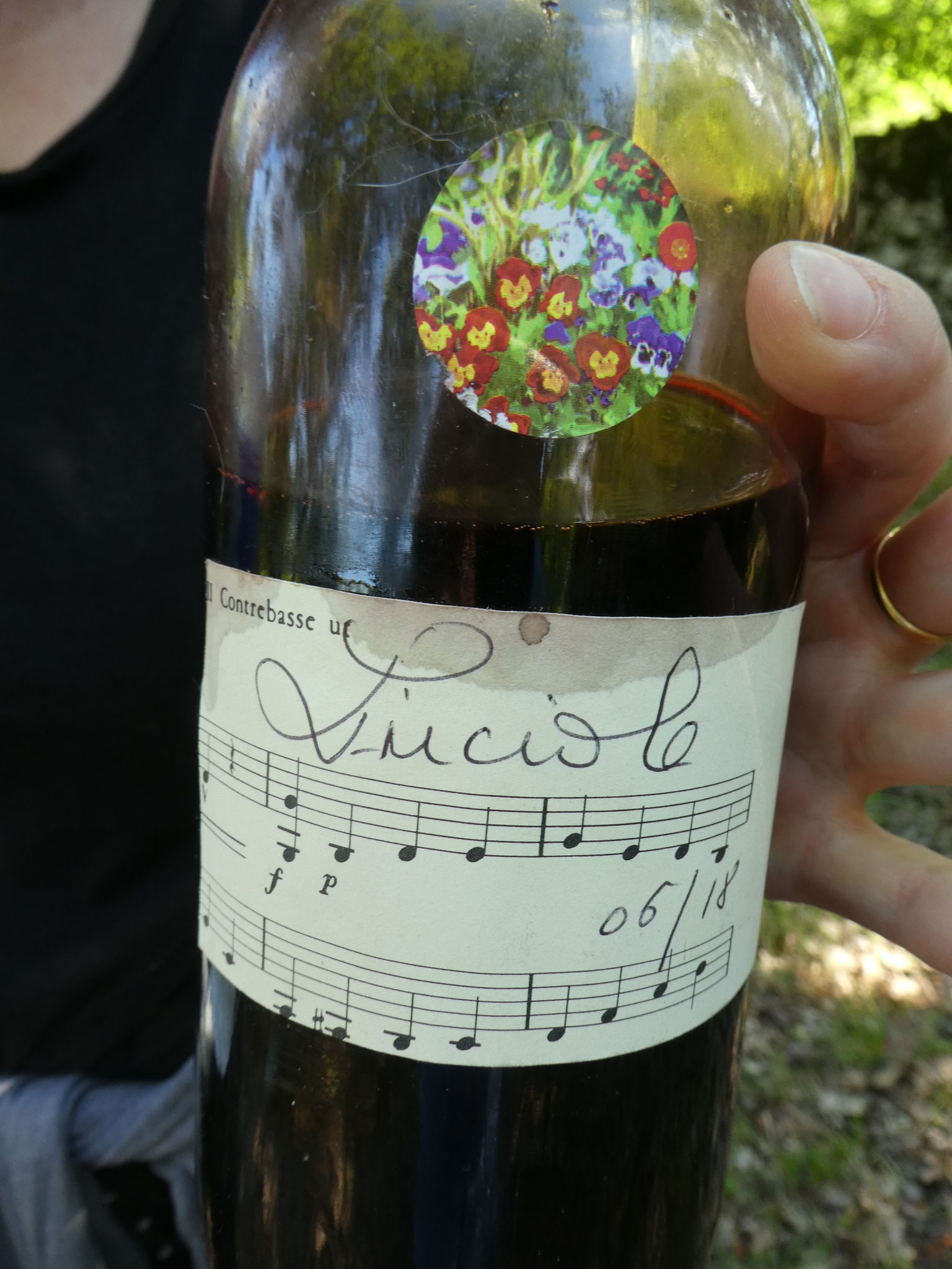 "LUCIOLE" (nom "déposé" par Janine pour apéritif avec cerisier de ste lucie)