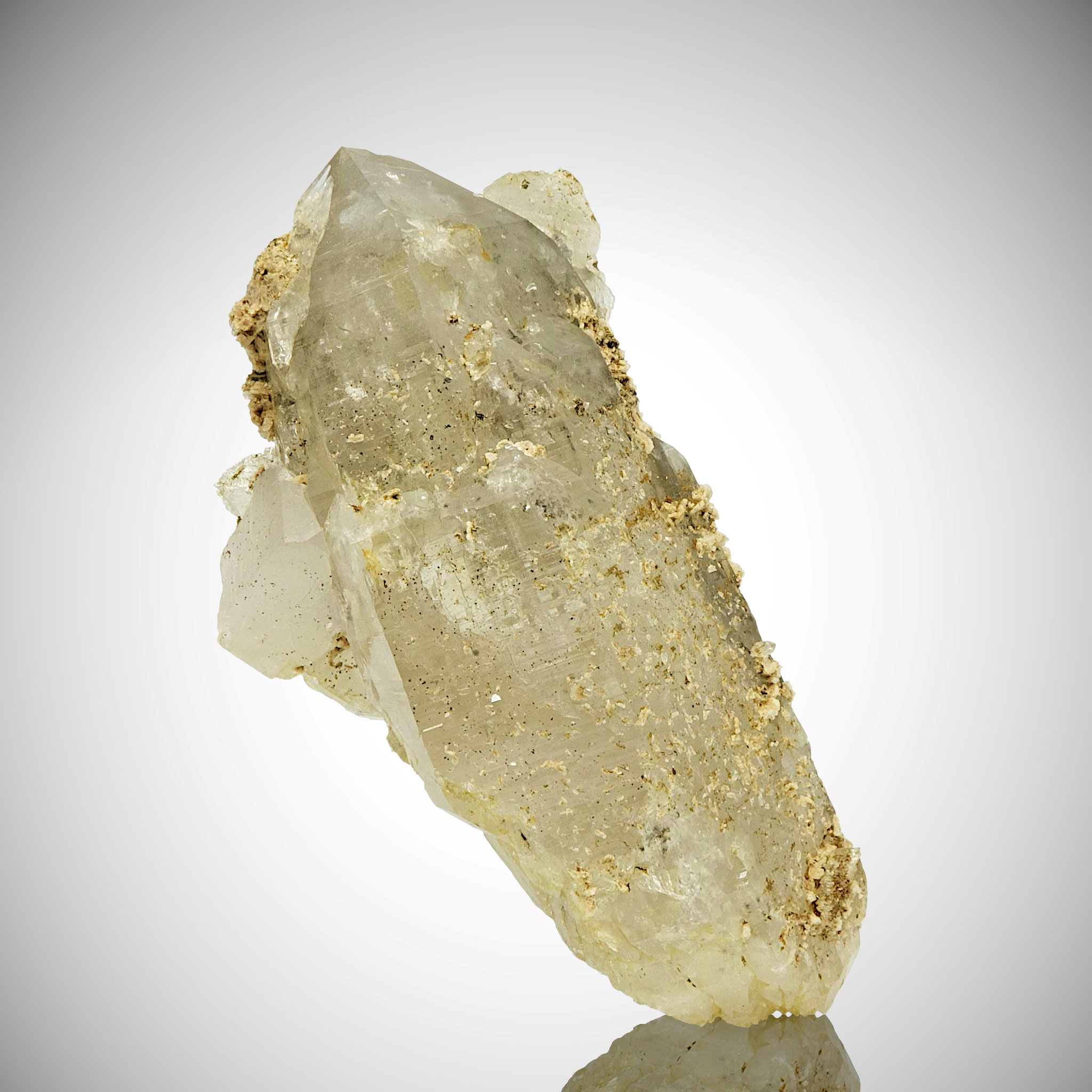 Bergkristall/Albit, "Ameliekluft" Lungau, 20x11x6,5 cm