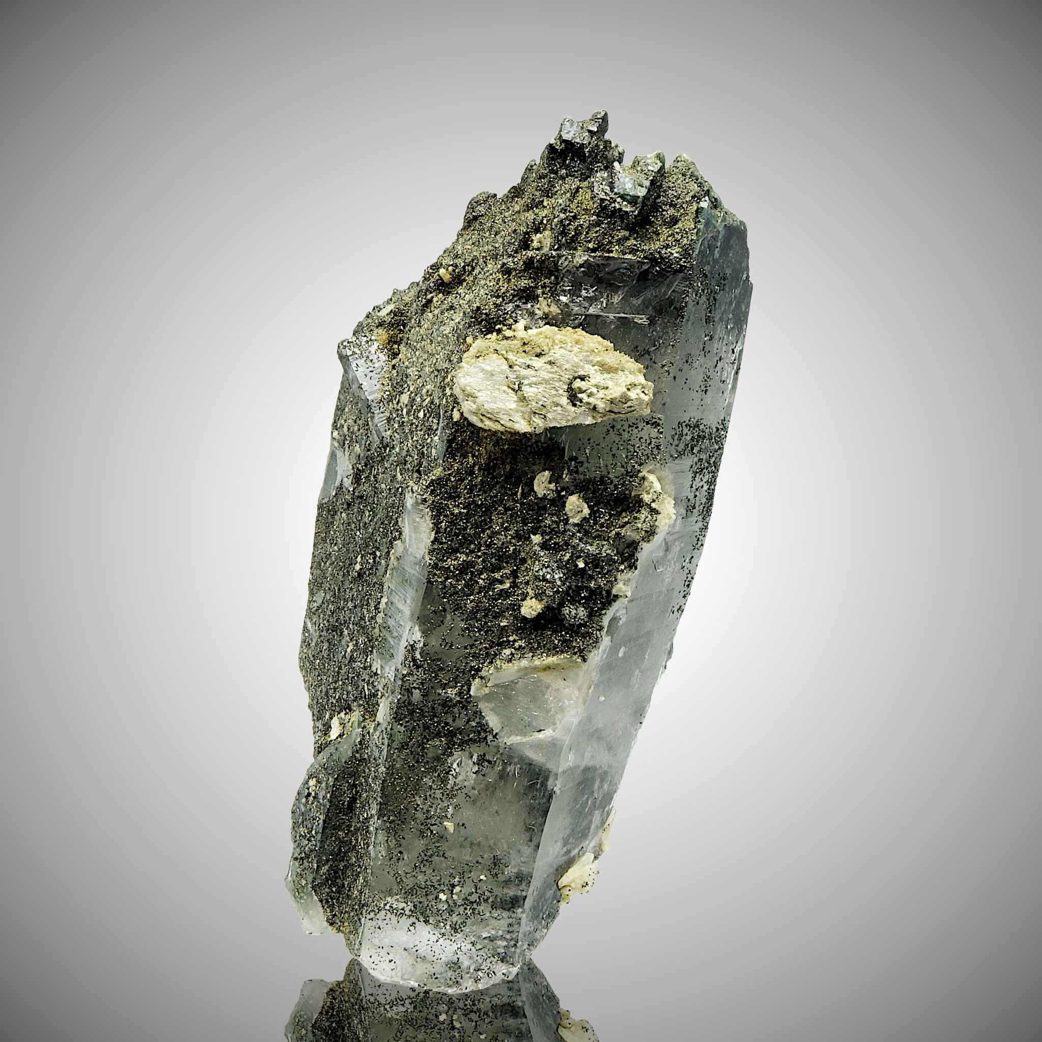 Bergkristall, Allerheiligenloch/Zederhaus/Lungau, 11 x 5,6 x 5 cm (2)