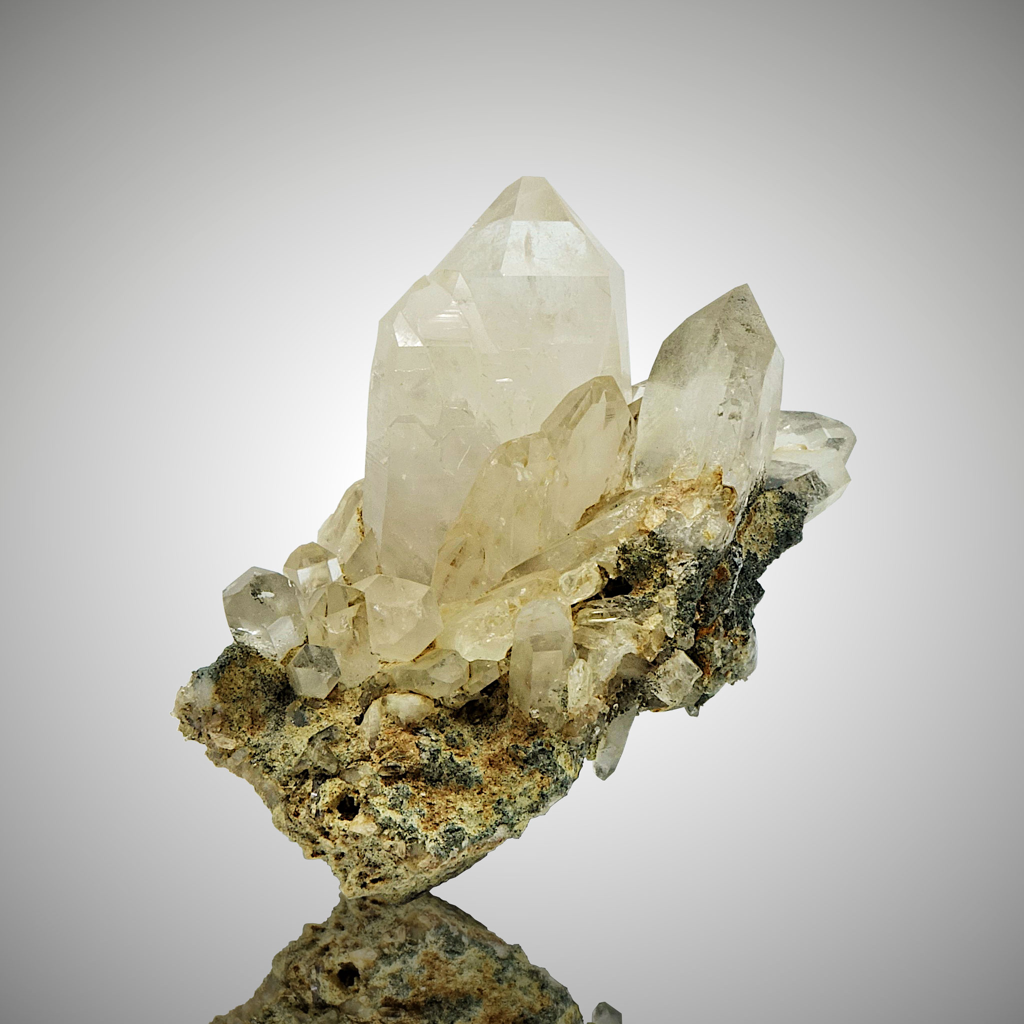 Bergkristall/Albit, Allerheiligenloch/Zederhaus/Lungau