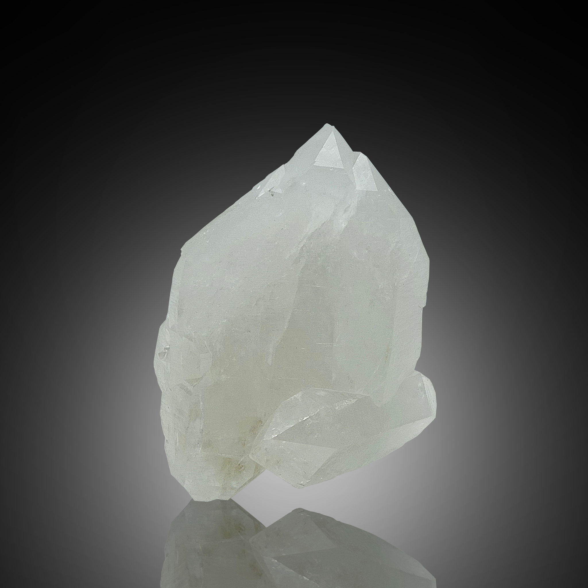 Rock Crystal/Fluorite, floater, Lungau/Salzburg (2)