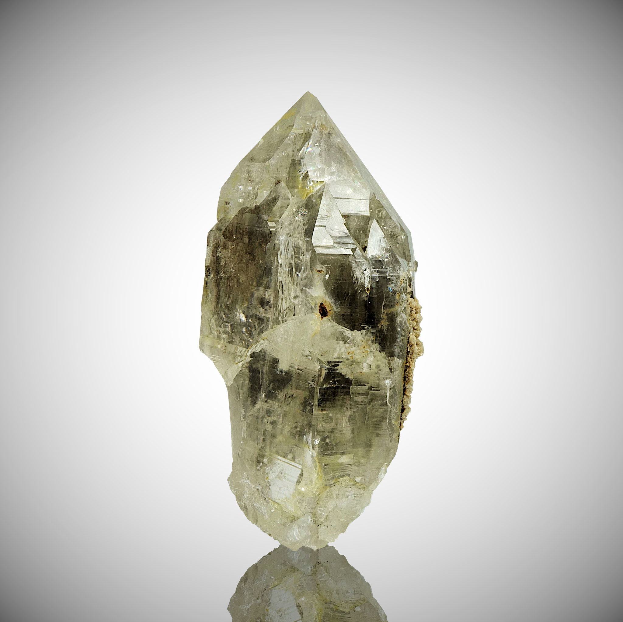Bergkristall/Albit/Rutil, "Ameliekluft" Lungau 2015, 16 cm