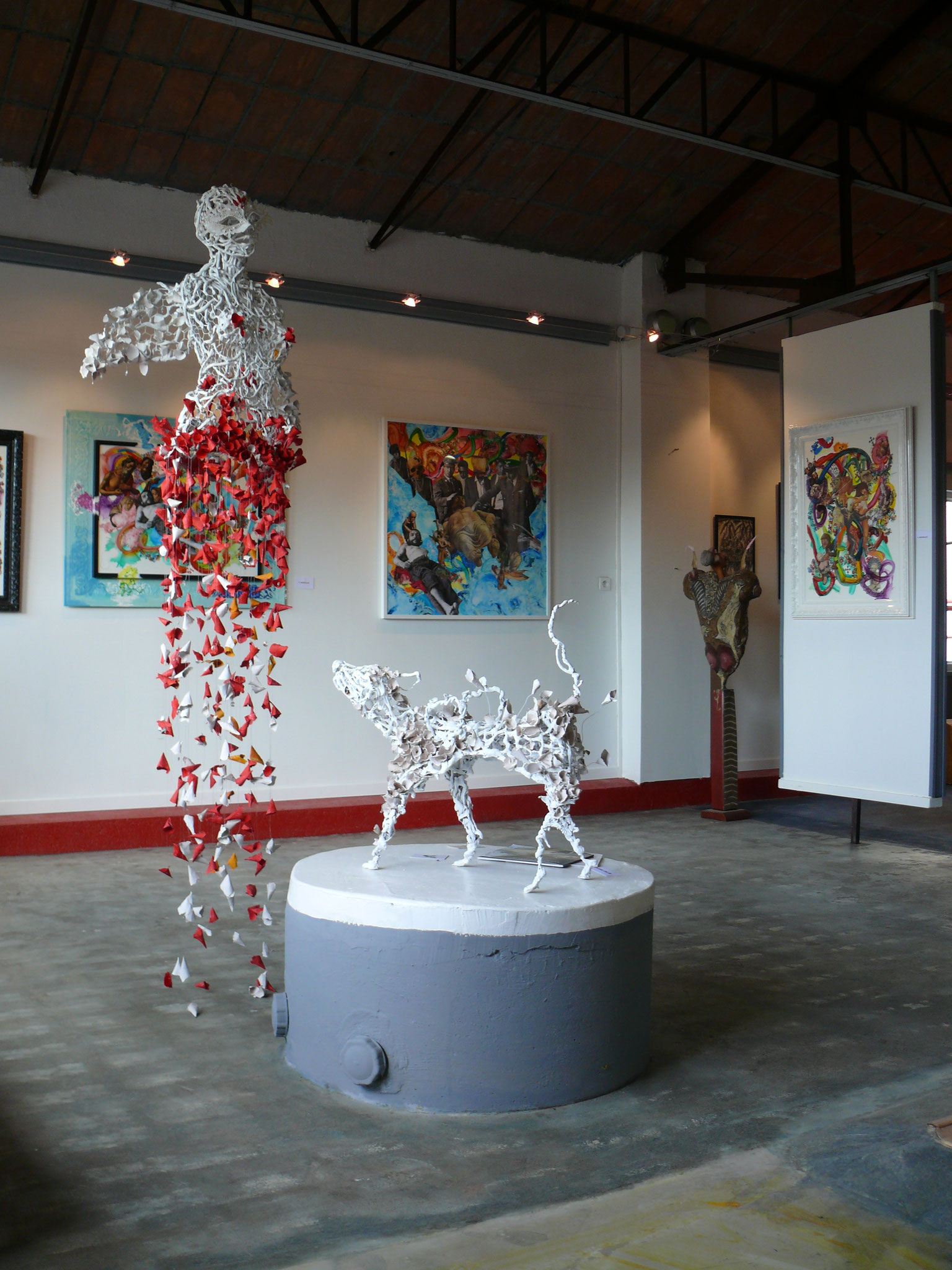 Aperture du Coop  Art 2 de Philippe AINI 2016 à Servies en Val