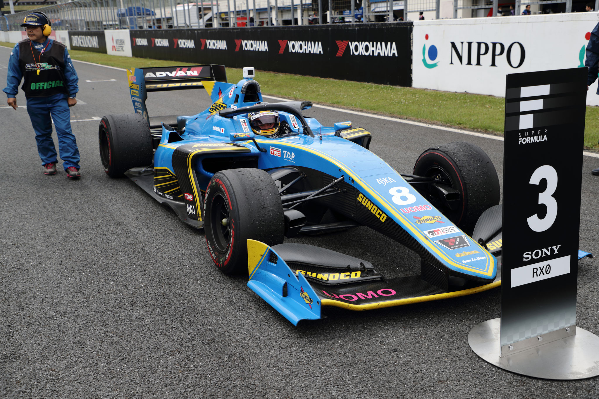 大嶋和也 2019 SUPER FORMULA Round2 AUTOPOLIS 決勝３位 Finish