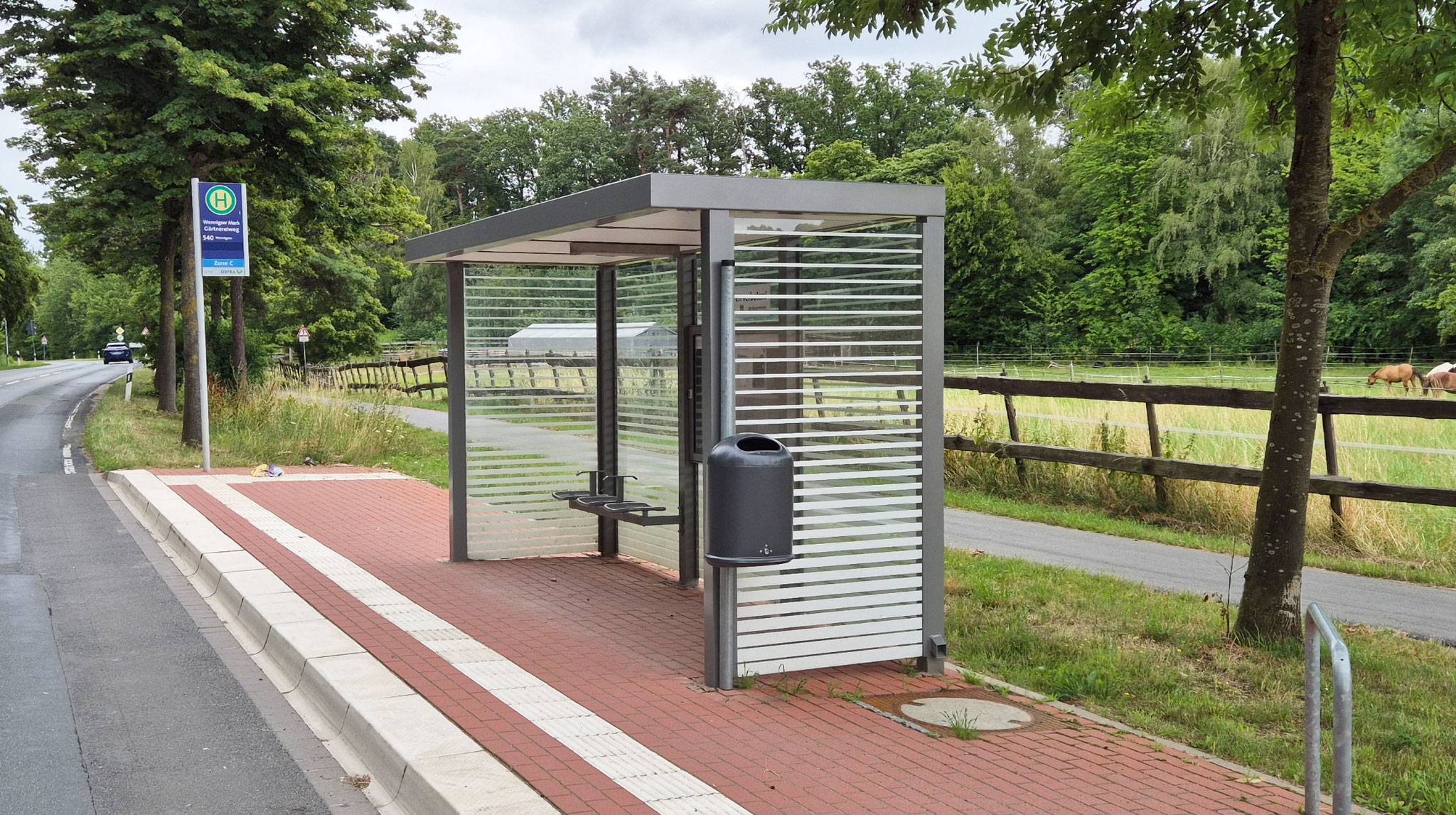 Bushaltestelle Wennigser Mark