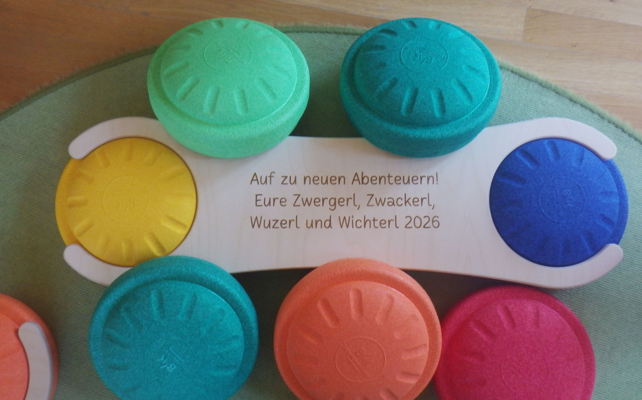 Abschiedsgeschenk der Eltern