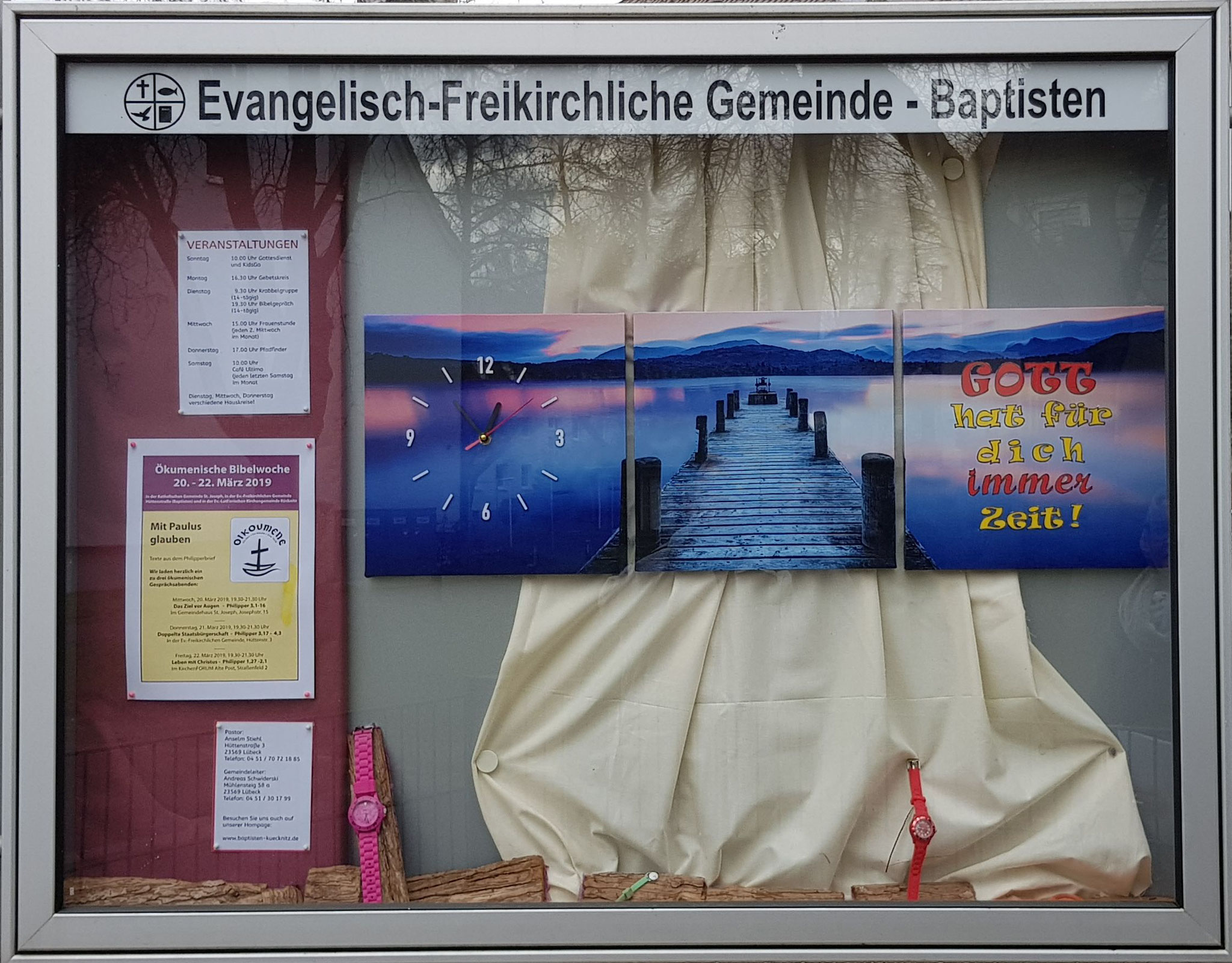 März 2019  Gott hat für dich immer Zeit