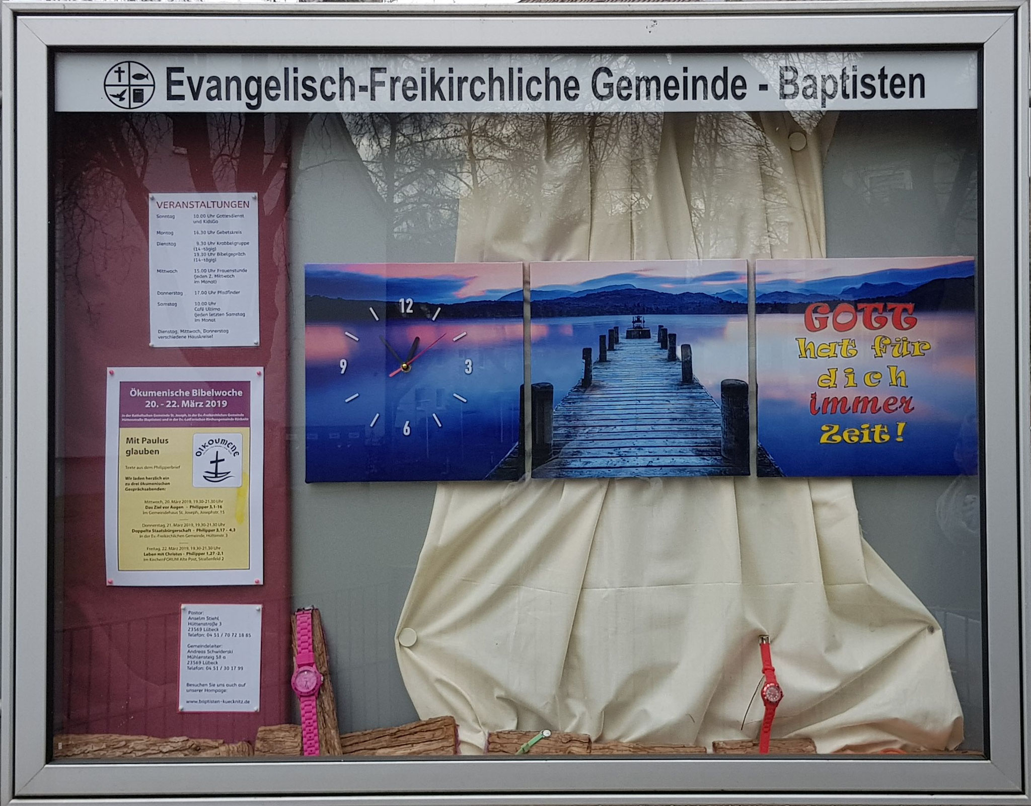März 2019  Gott hat für dich immer Zeit