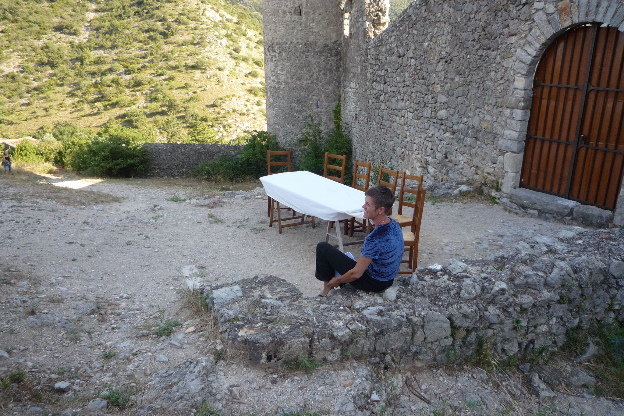 Le Château de Baulx et les Cathares - photos du spectacle