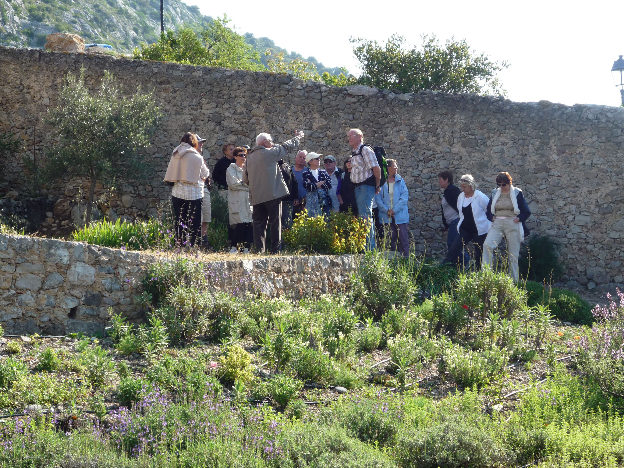 Visite du château commentée par Joseph Sicard