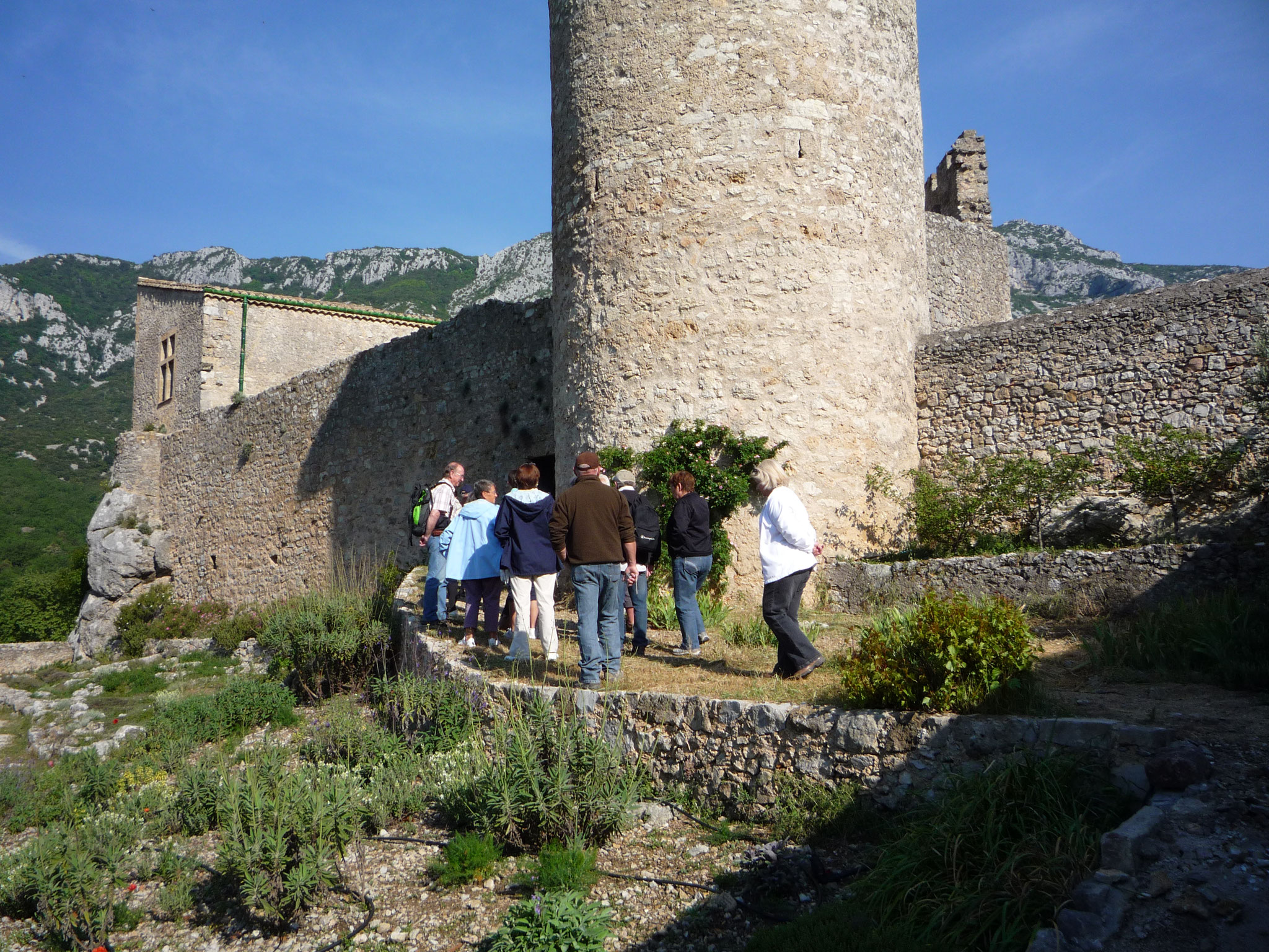 Visite du château commentée par Joseph Sicard