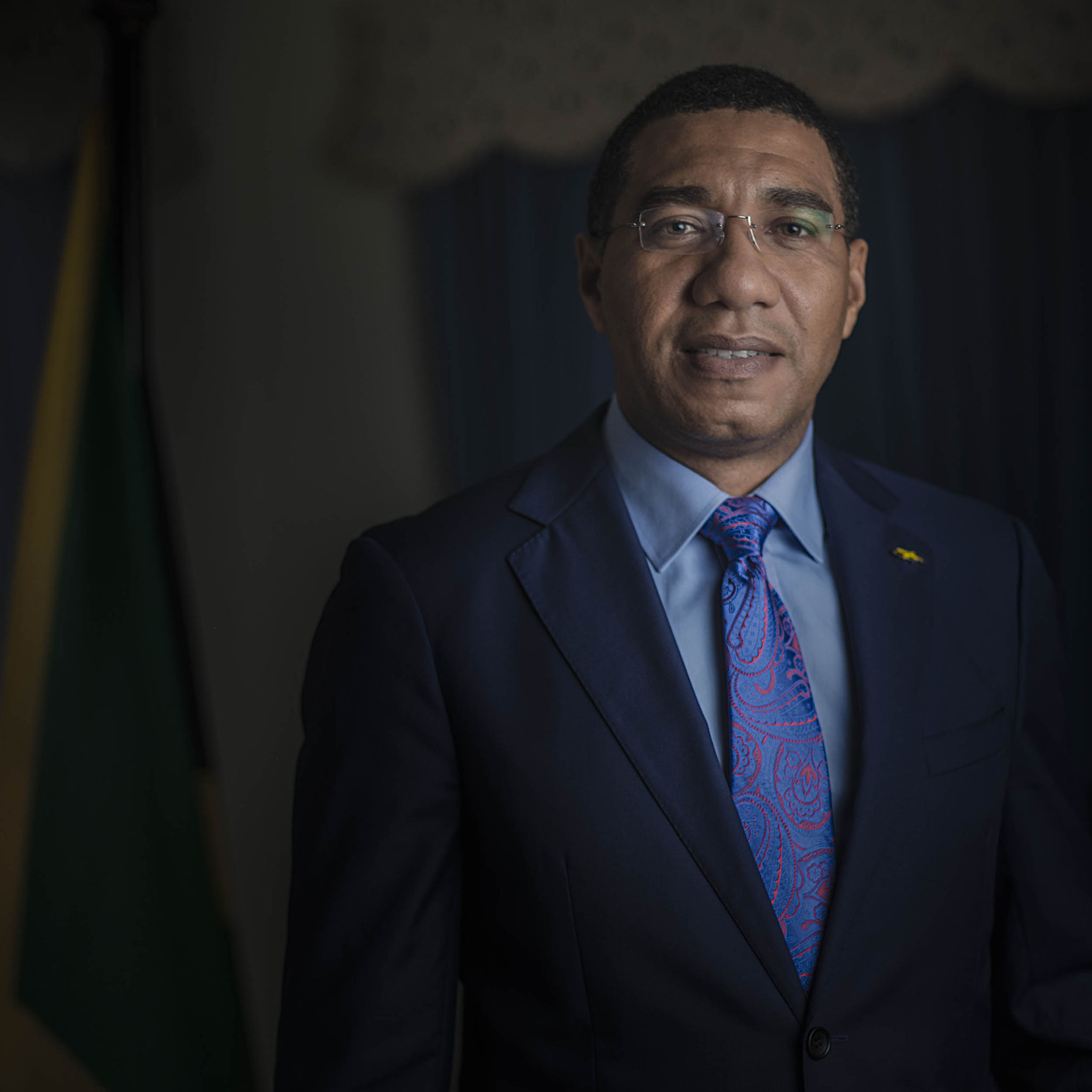 Jamaican Prime minister Andrew Holness