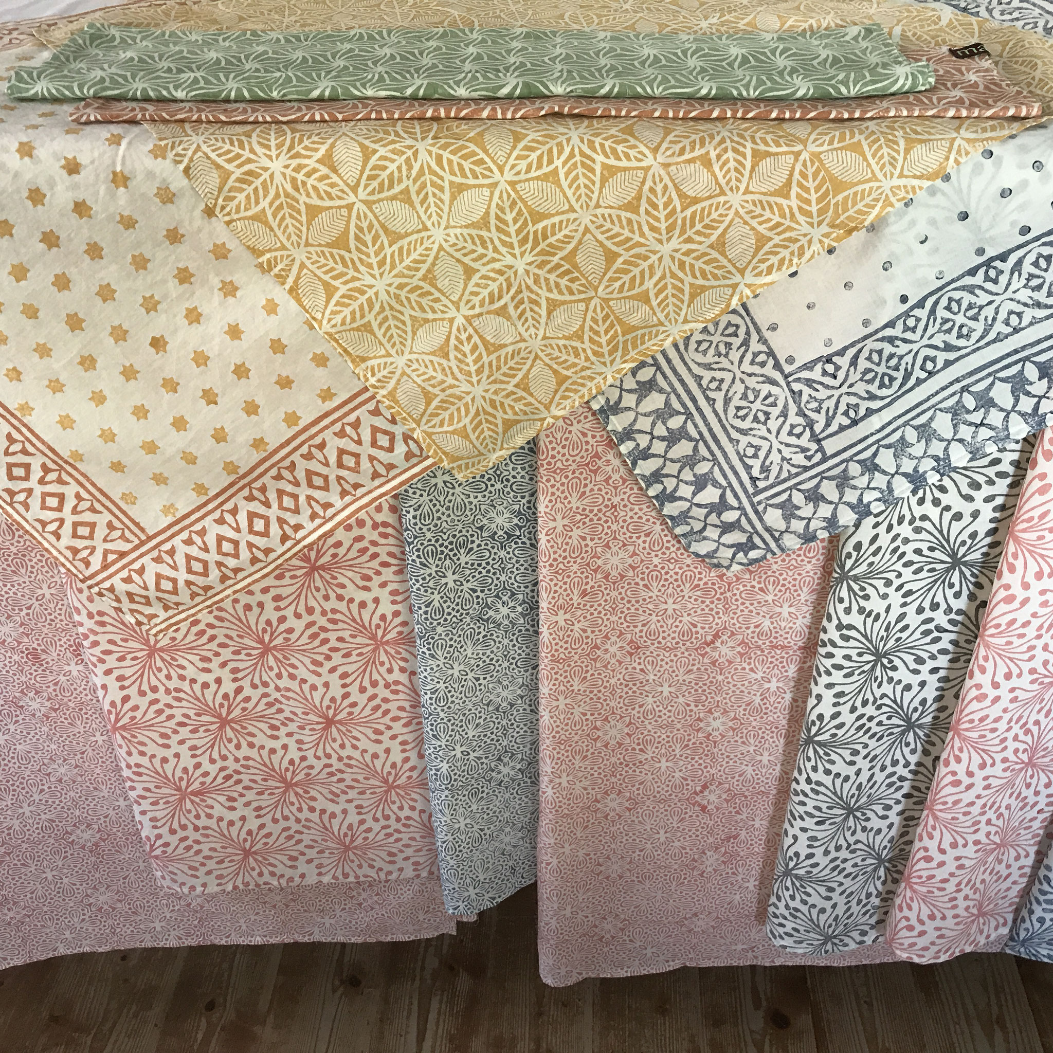Upcycling Workshop mit Blockprint für alte und neue Kleidung