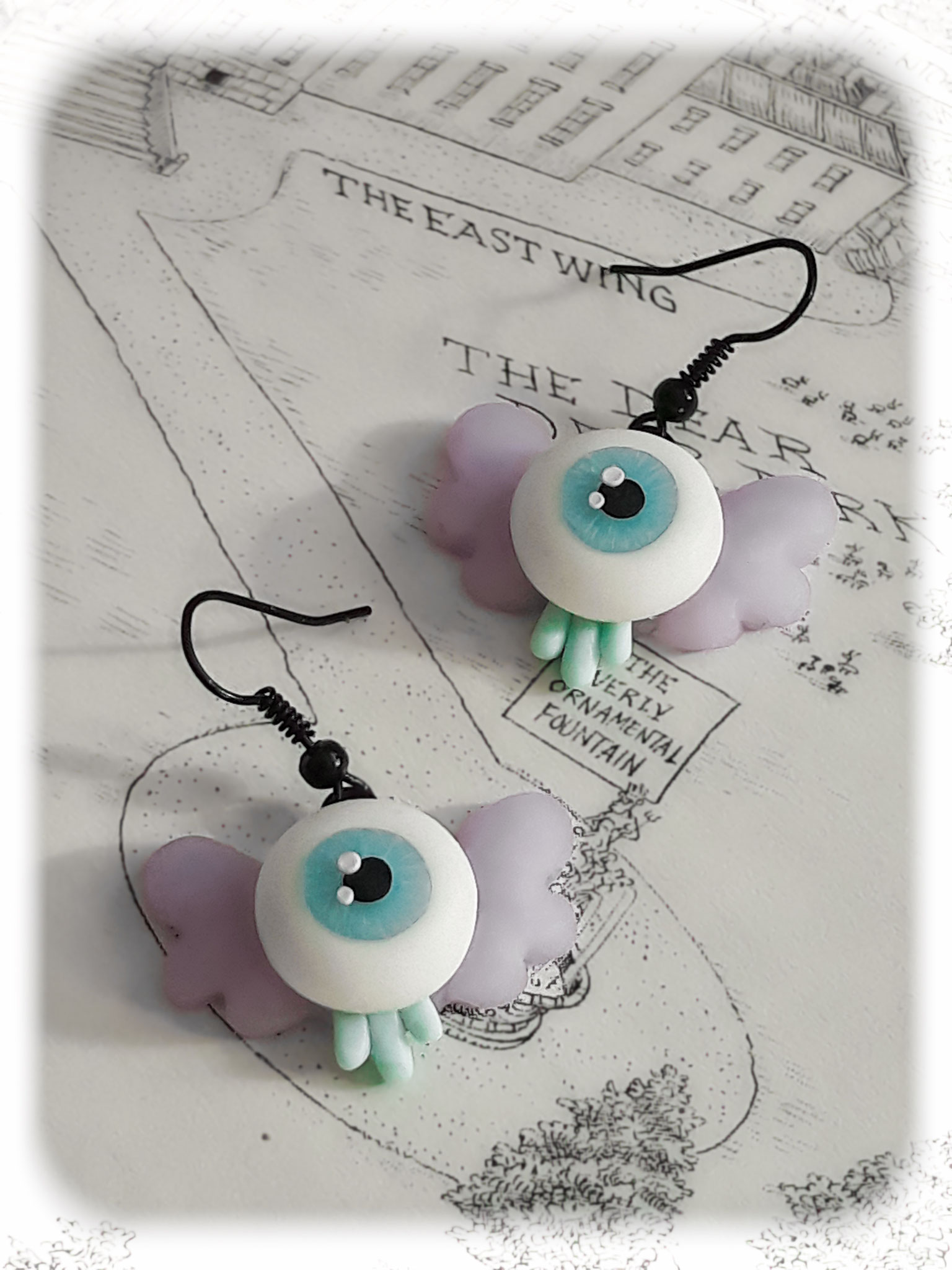 Creepy Cute Flying Eye Jewellery Lolita's Adornments