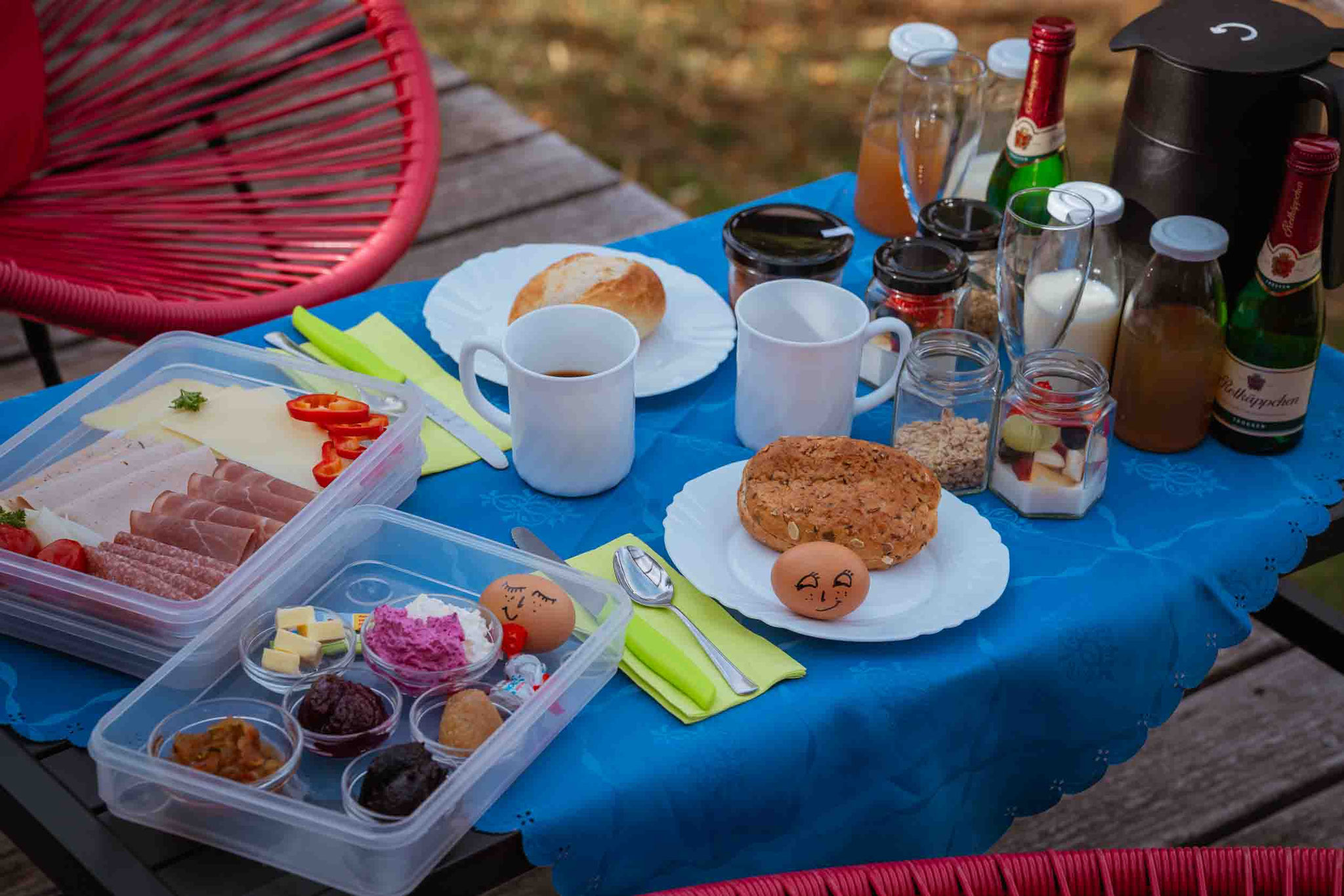 Reichhaltiges Frühstück