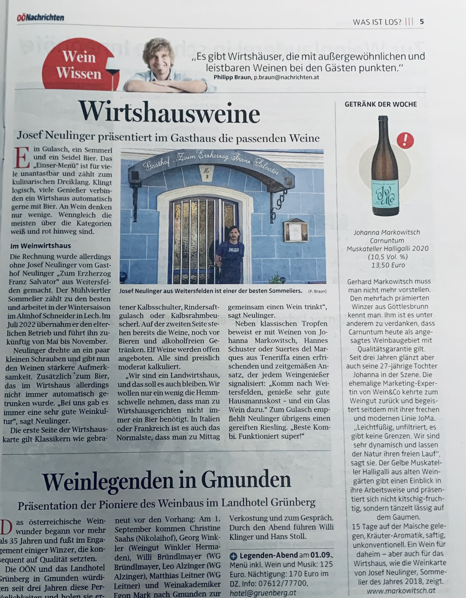 Oberösterreichische Nachrichten August 2022