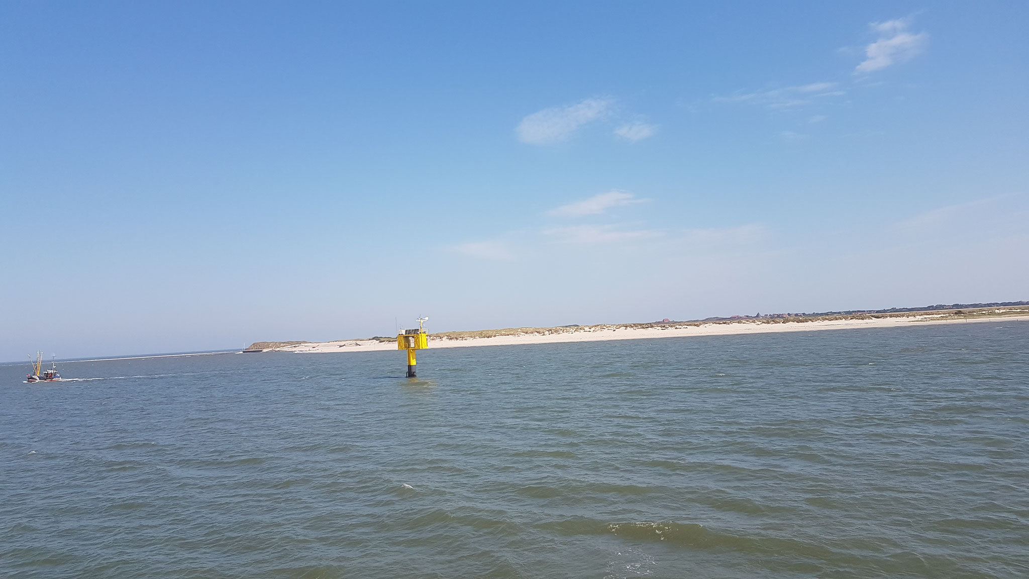 Kutter vor Langeoog