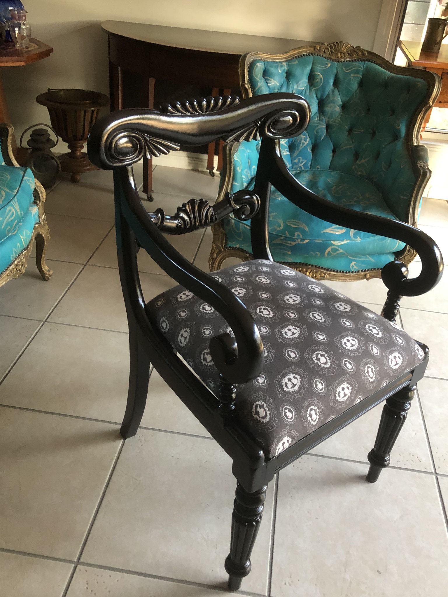 Ebonised Carver Chair | Circa 1860 | Price: $450.00