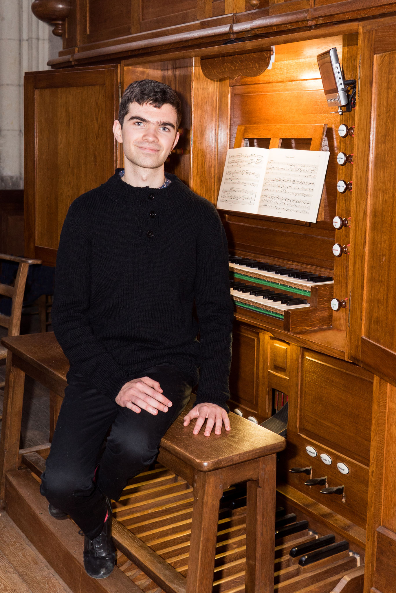 Edmond REUZE, orgue - ©MarieFrançoisePageot