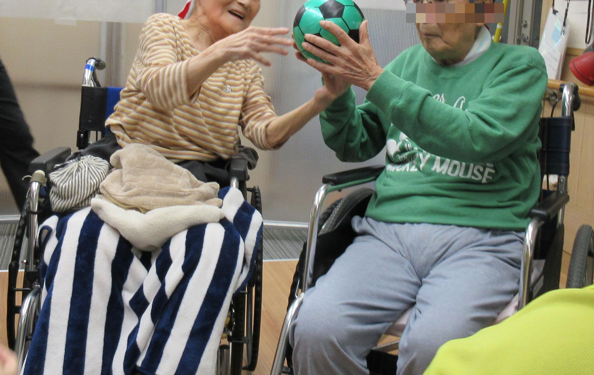 運動会　手渡し競争