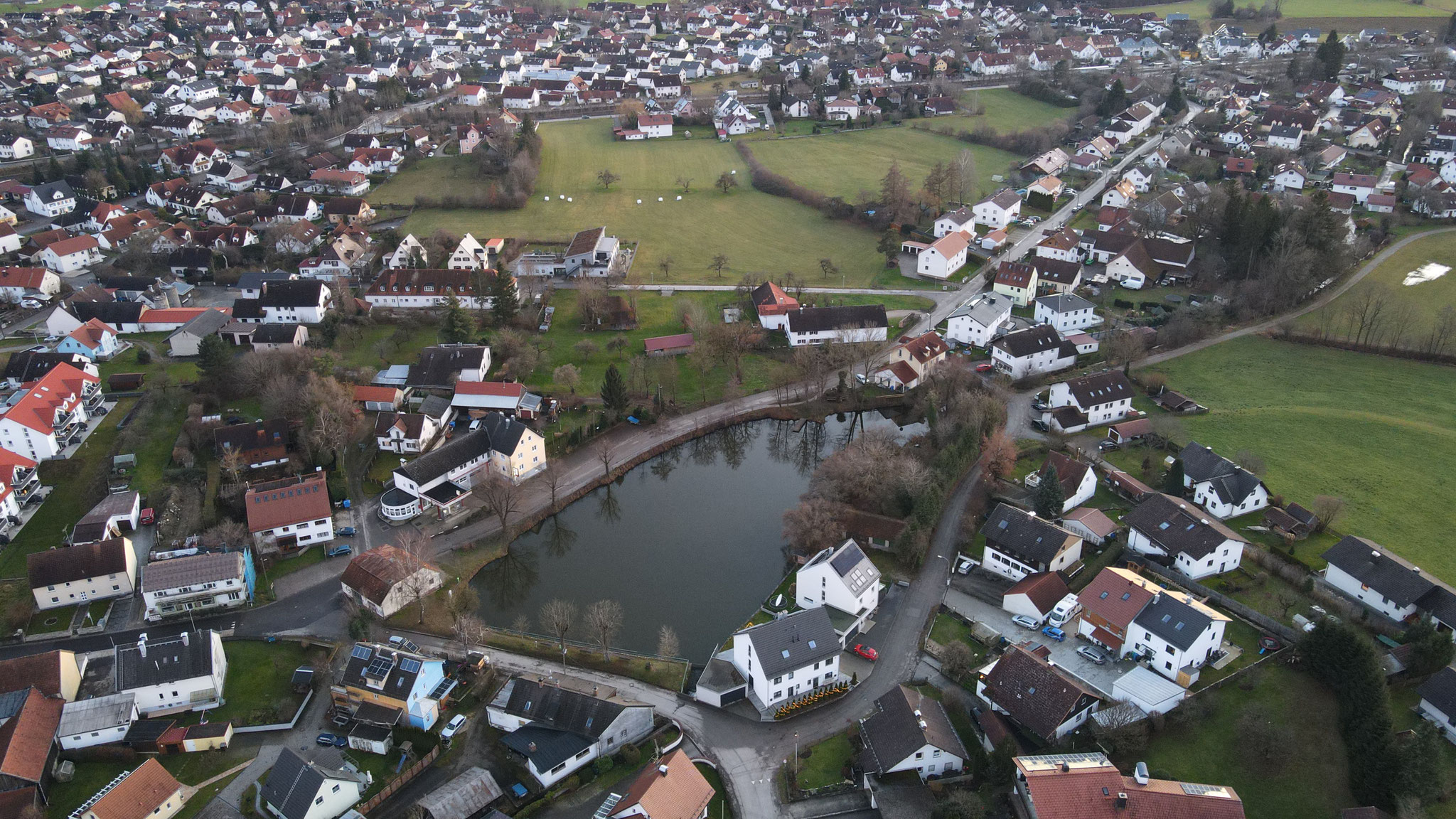 Türkenfeld Weihnachten 2022 - Der Dorfweiher