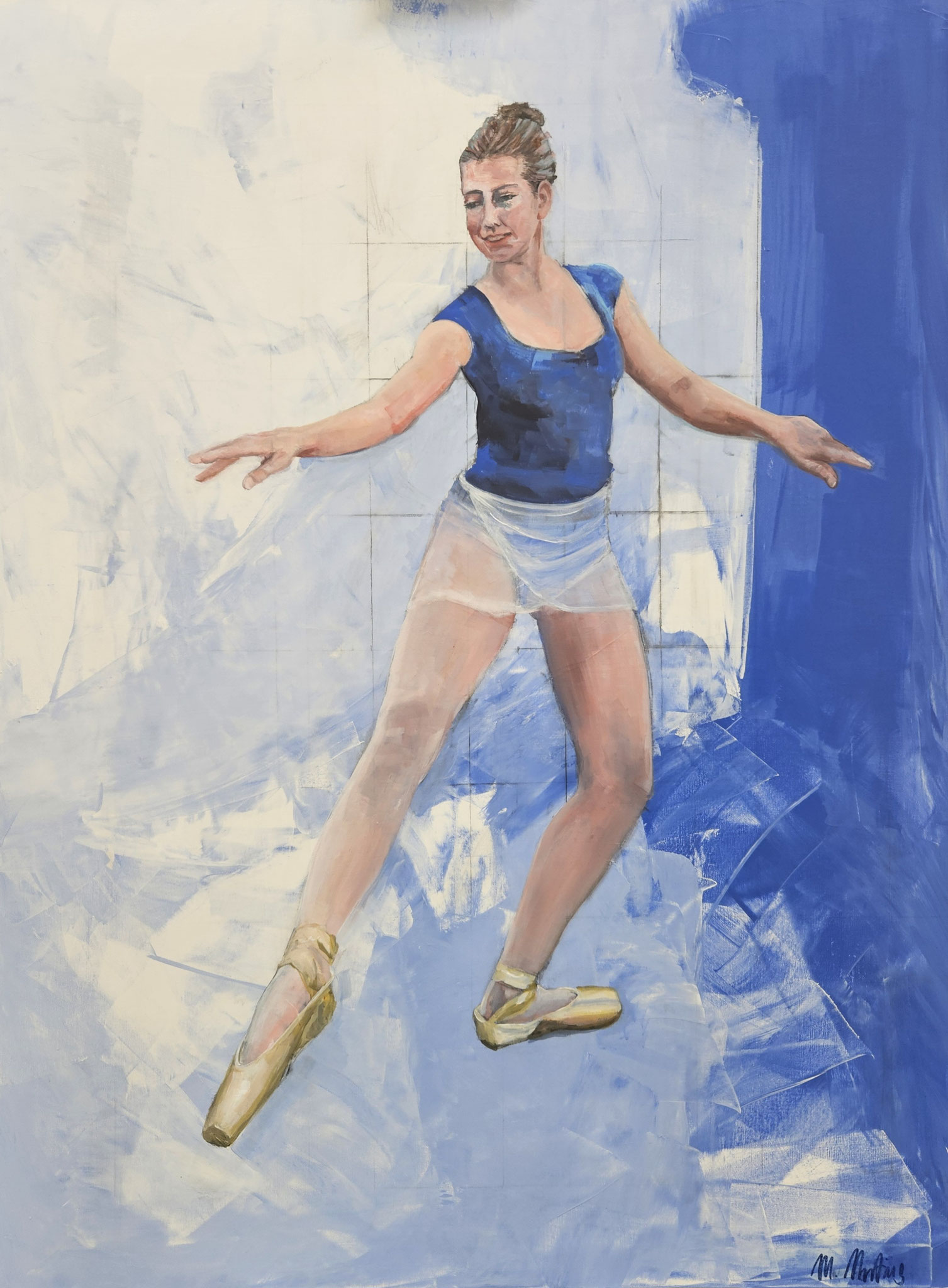 Minu, Acryl auf Leinwand, 120cm x 90cm