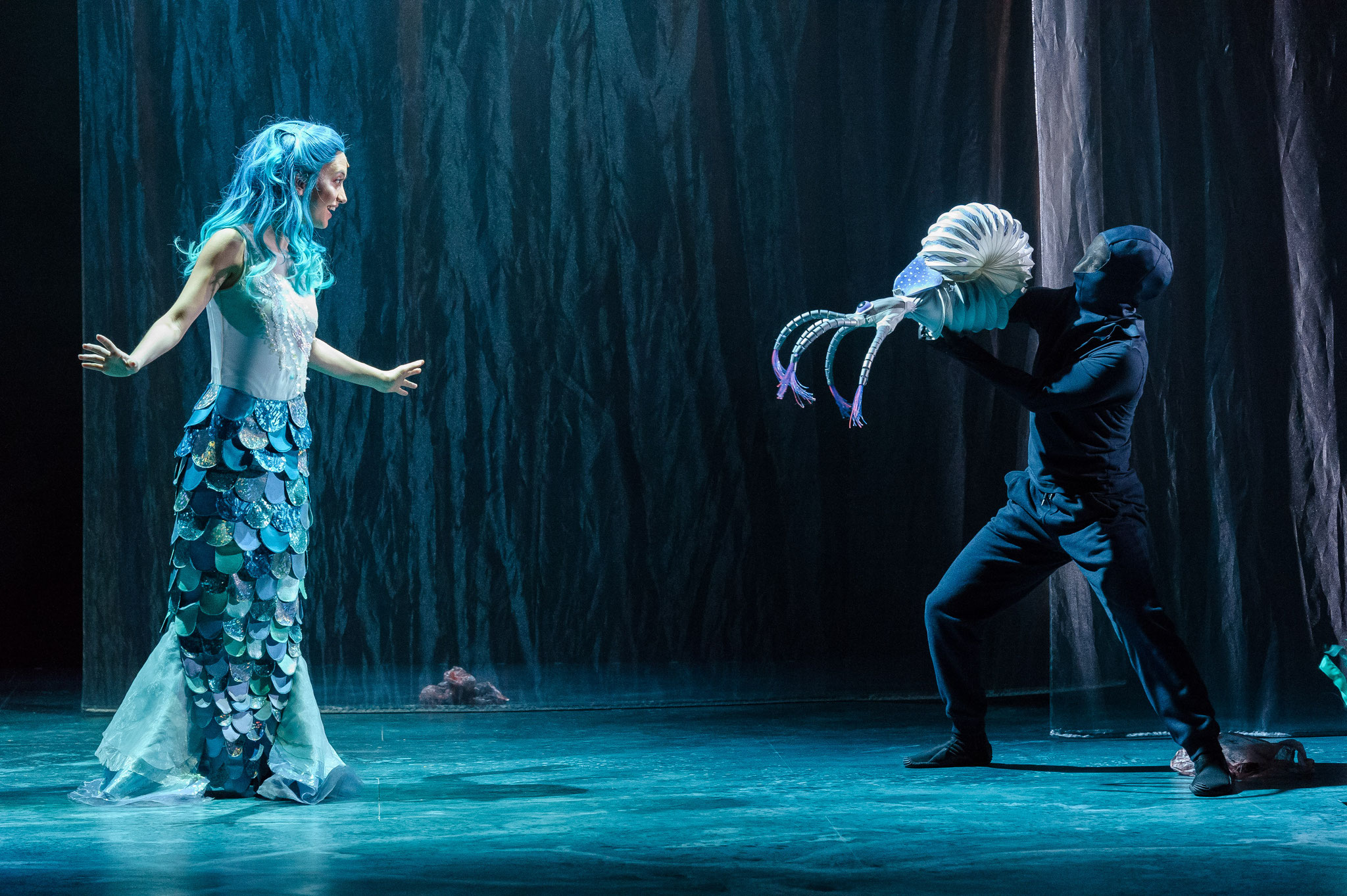 Das kleine Meermädchen, 2018, Theater der Jugend, Wien, Fotos: Rita Newman
