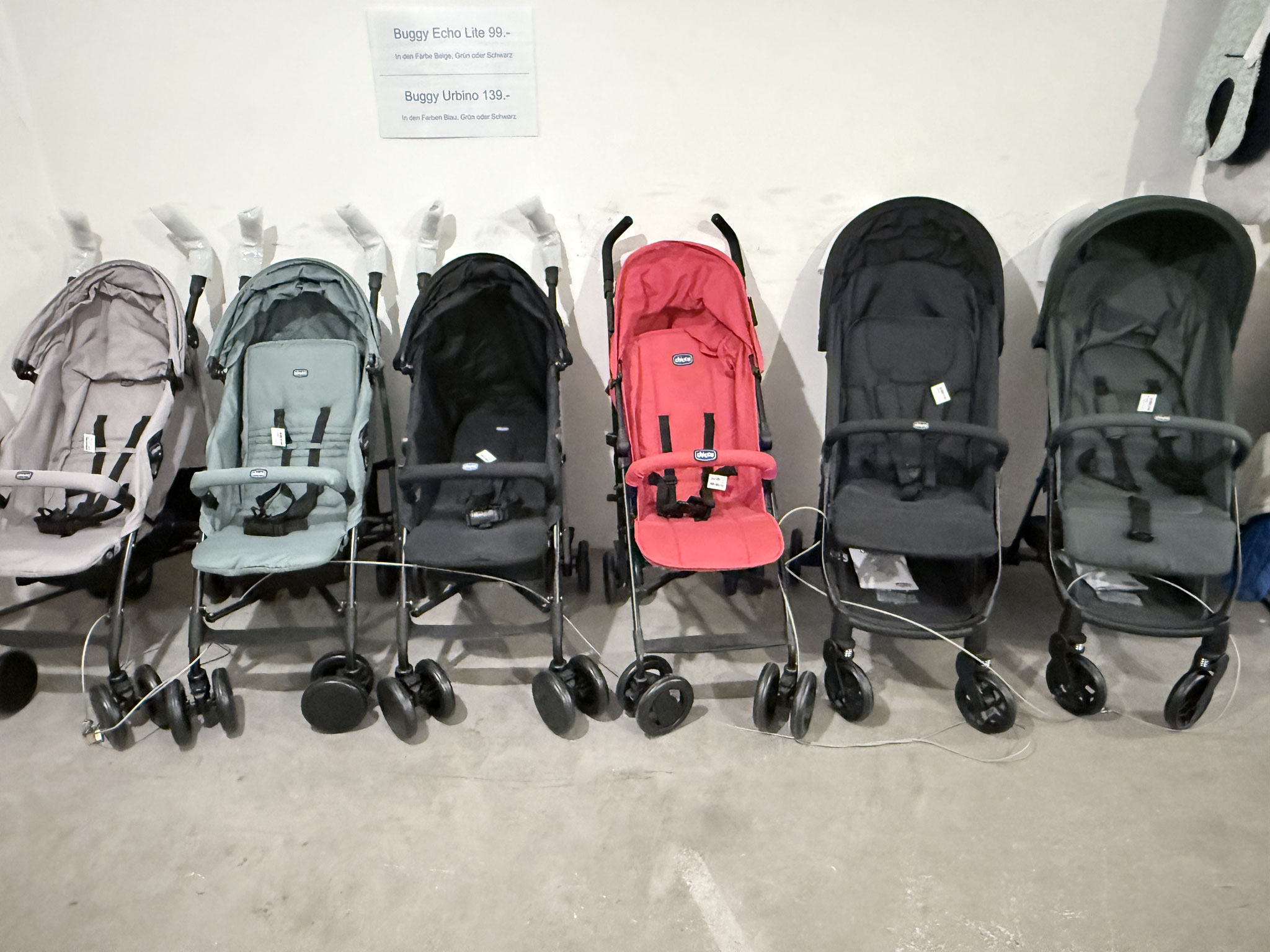 neue Buggys von Chicco