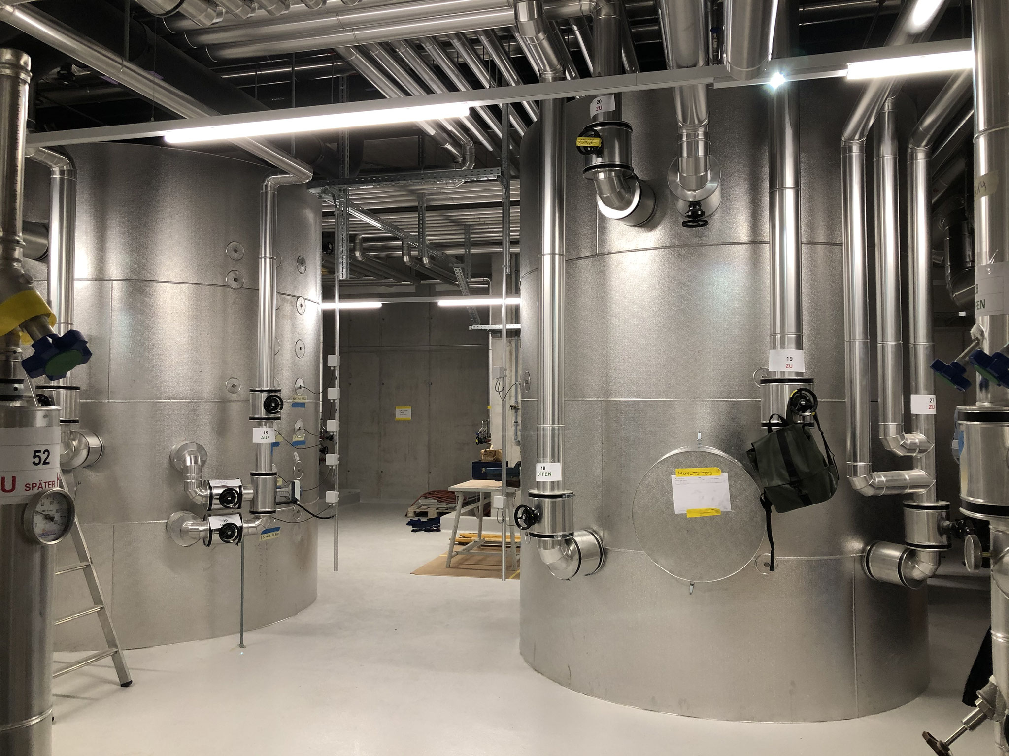 Kantonsspital Chur, Temperatur Schichtungsspeicher System Gössi 