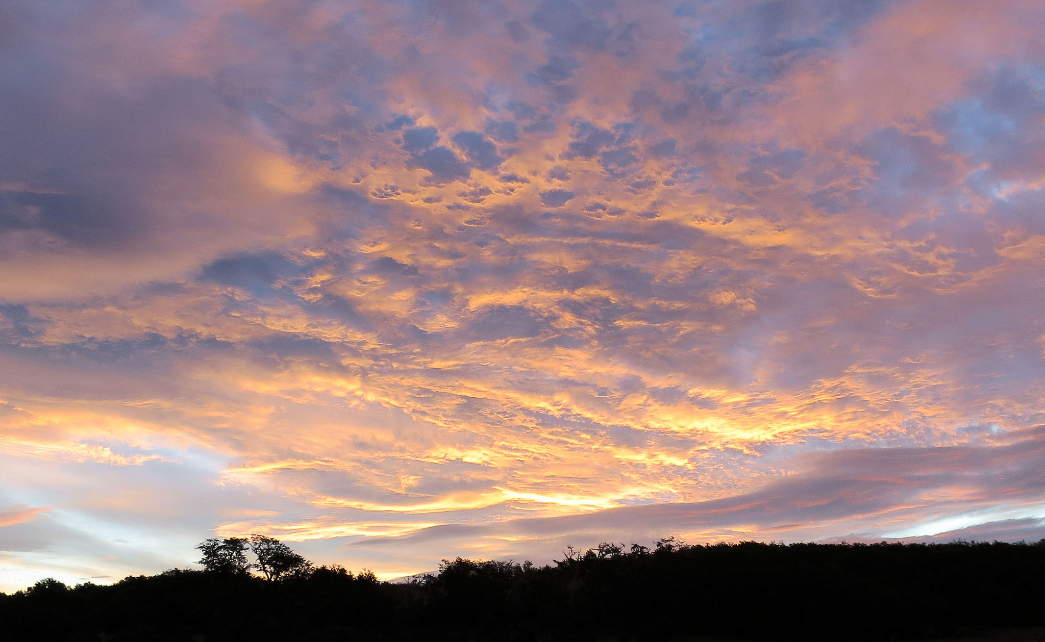 Himmel über Patagonien