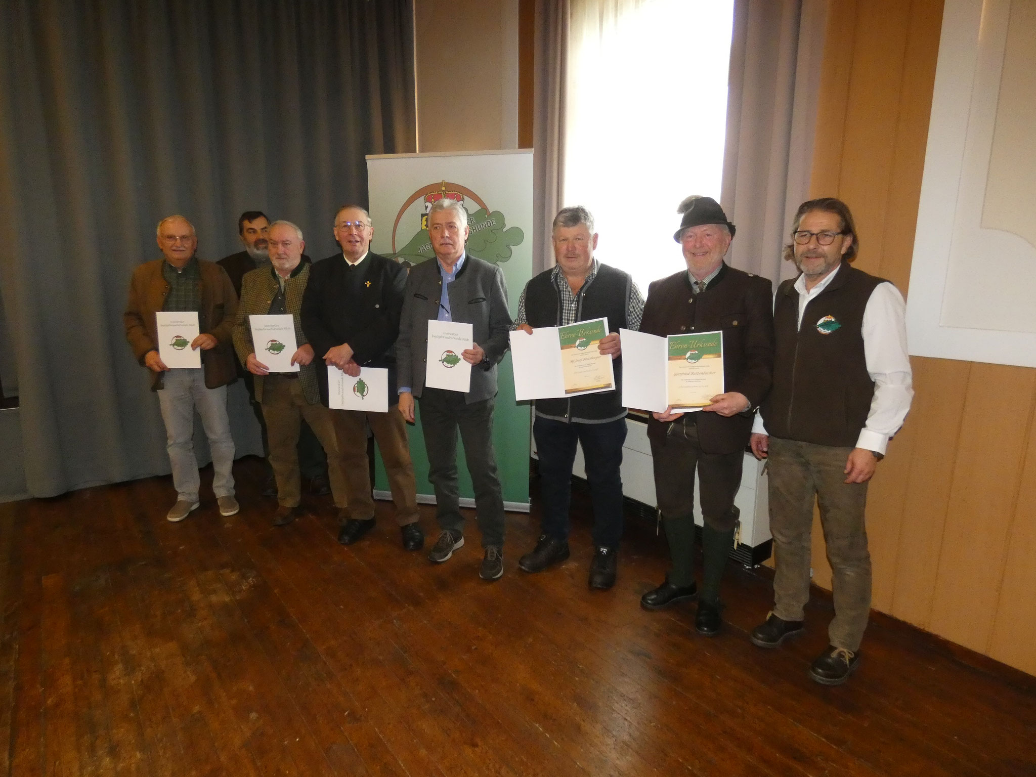Ehrung 20 Jahre Mitgliedschaft
