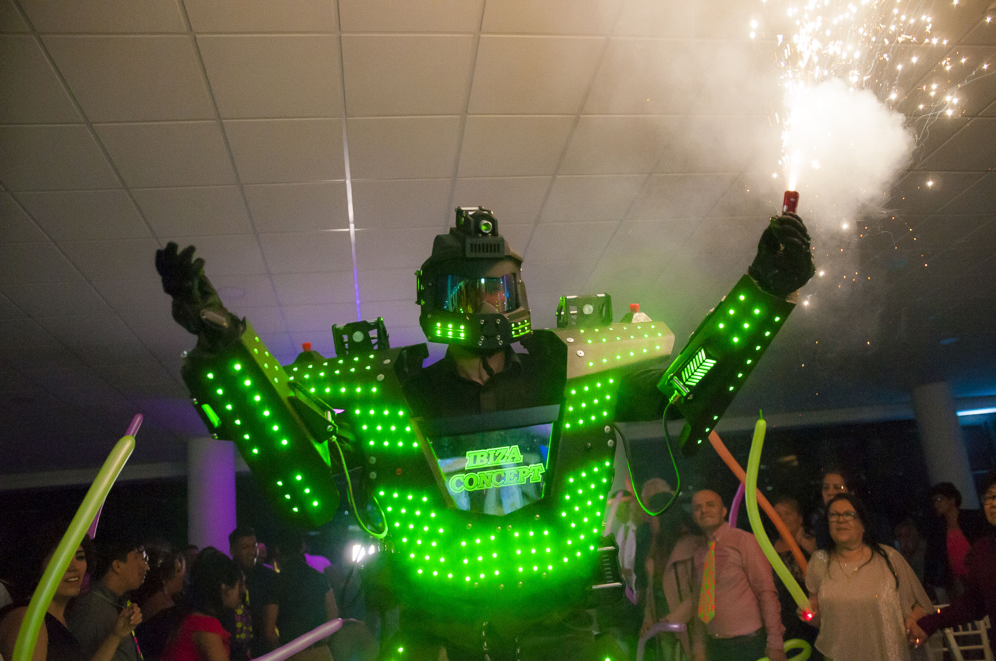 Pista iluminada - Página web de ibizaconcepts