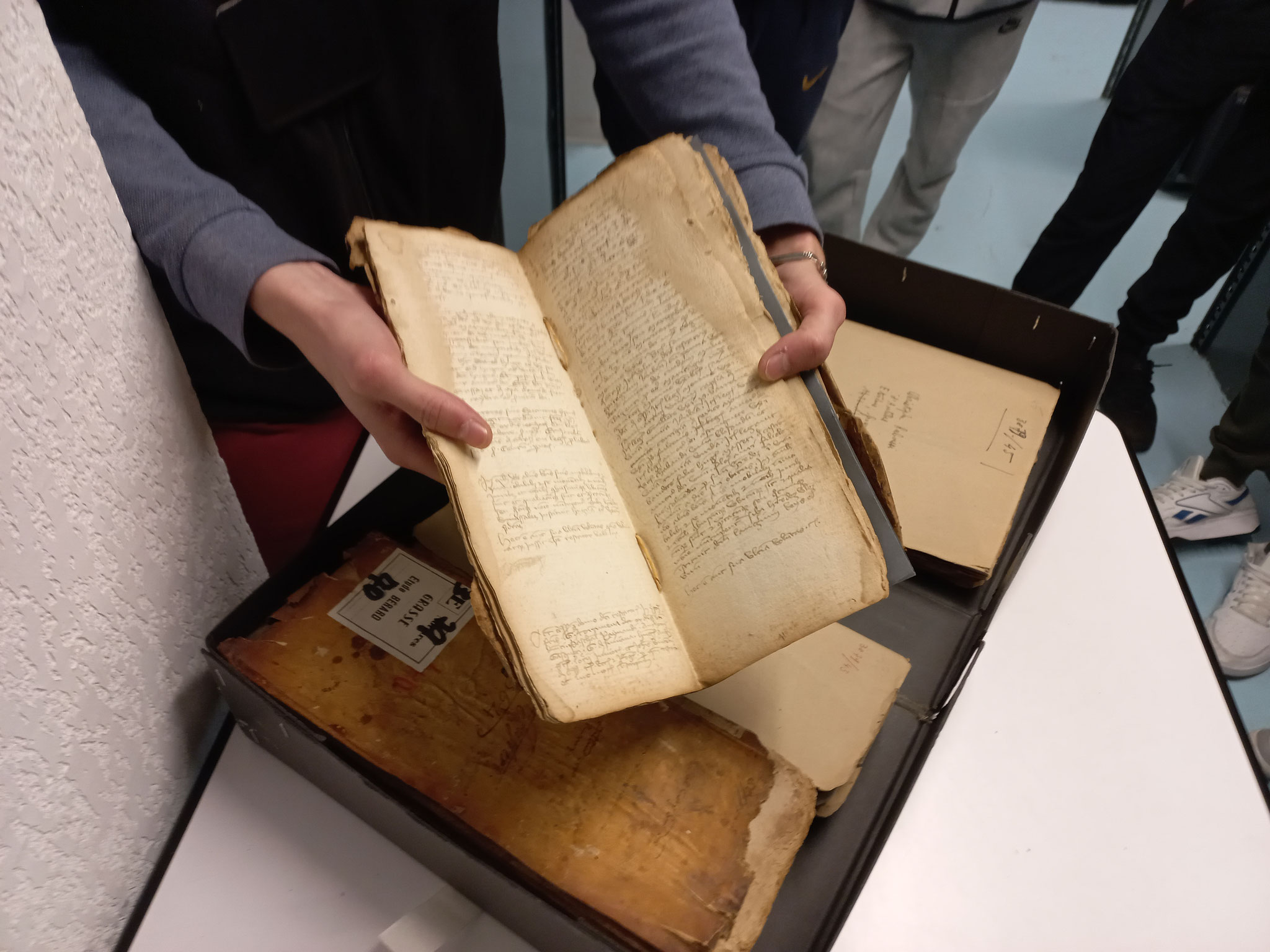 Une archive de la période du Moyen-âge