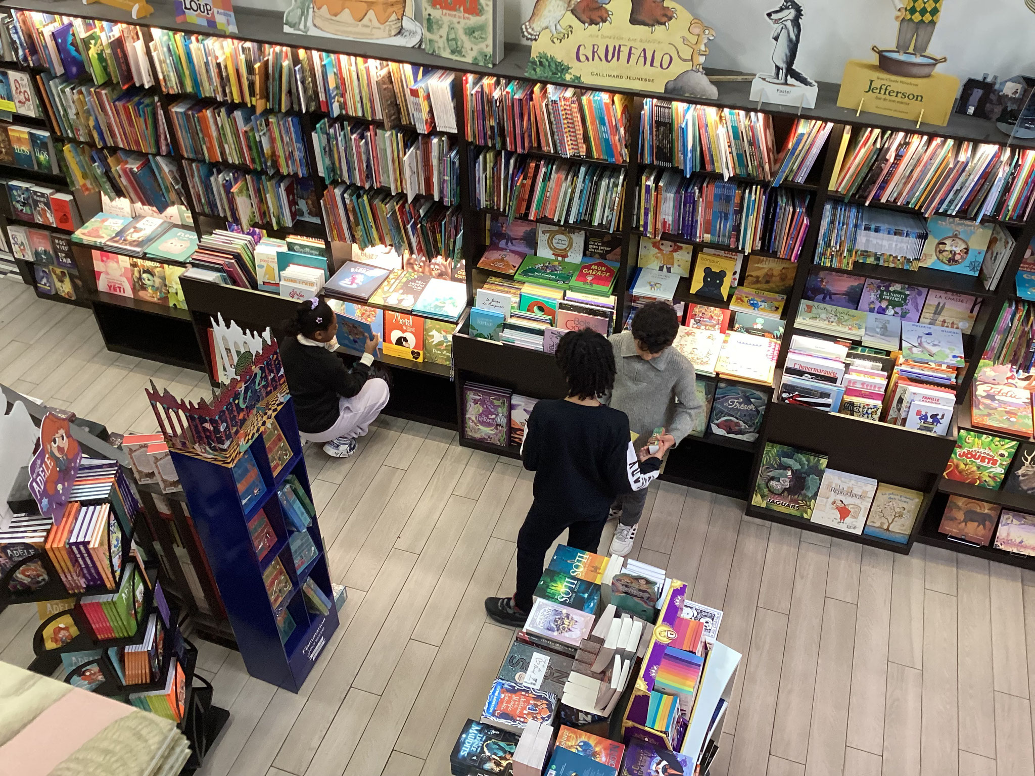 Le moment du choix des livres (6è2)
