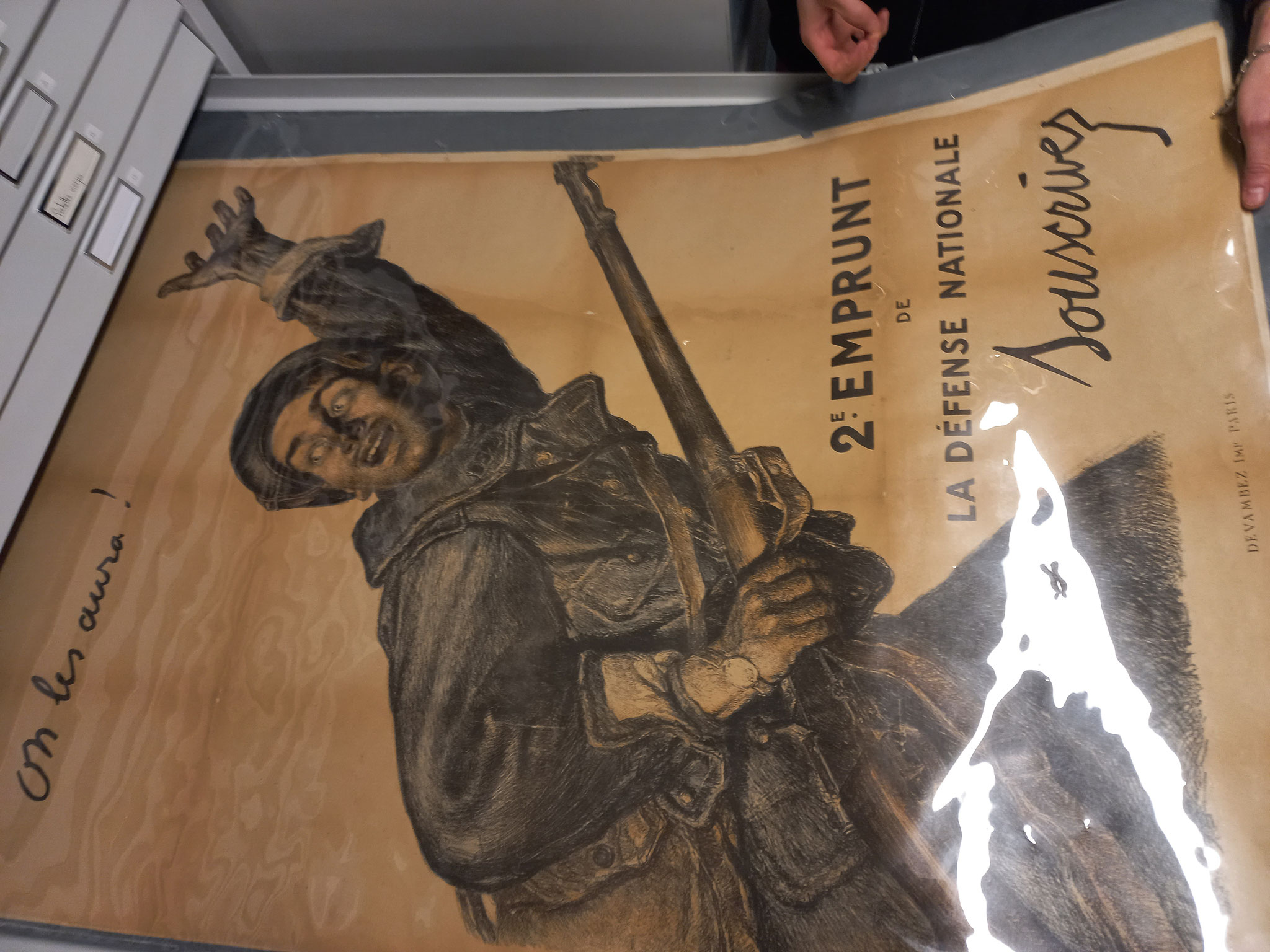 Une affiche de propagande (première guerre mondiale)