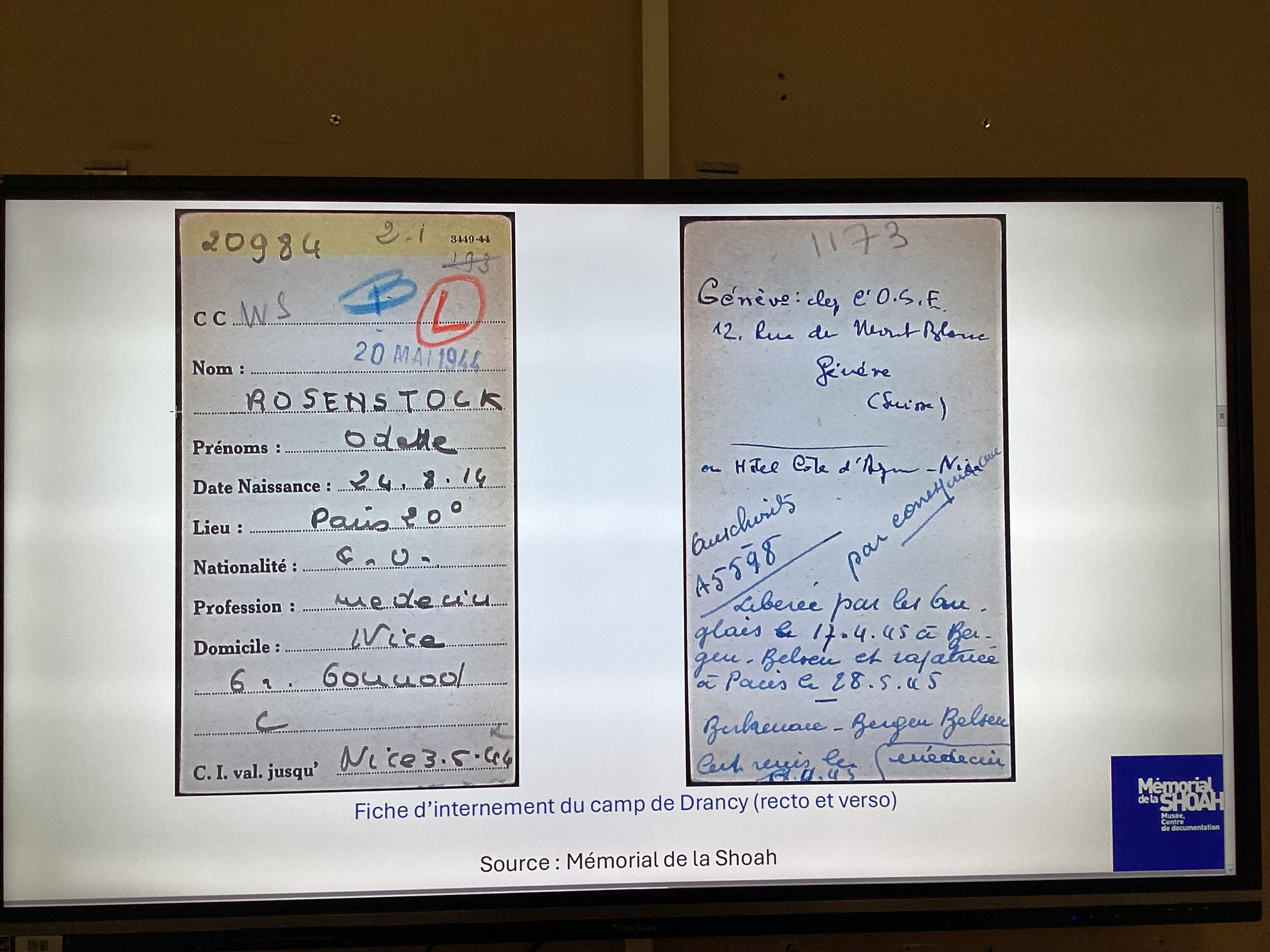 Document d'archive