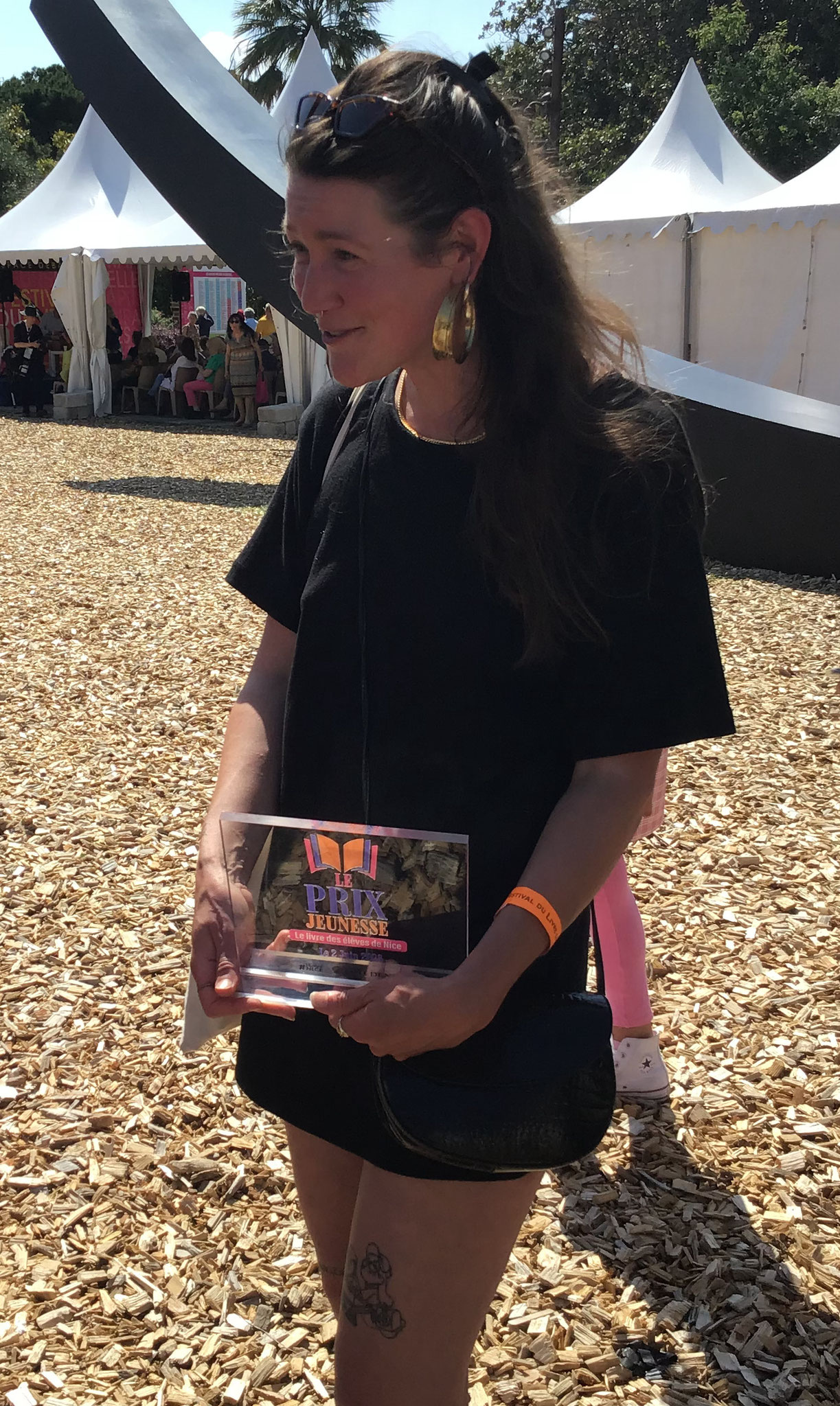 Anne-Gaëlle Morizur, lauréate du Prix Jeunesse du Festival du livre 2023